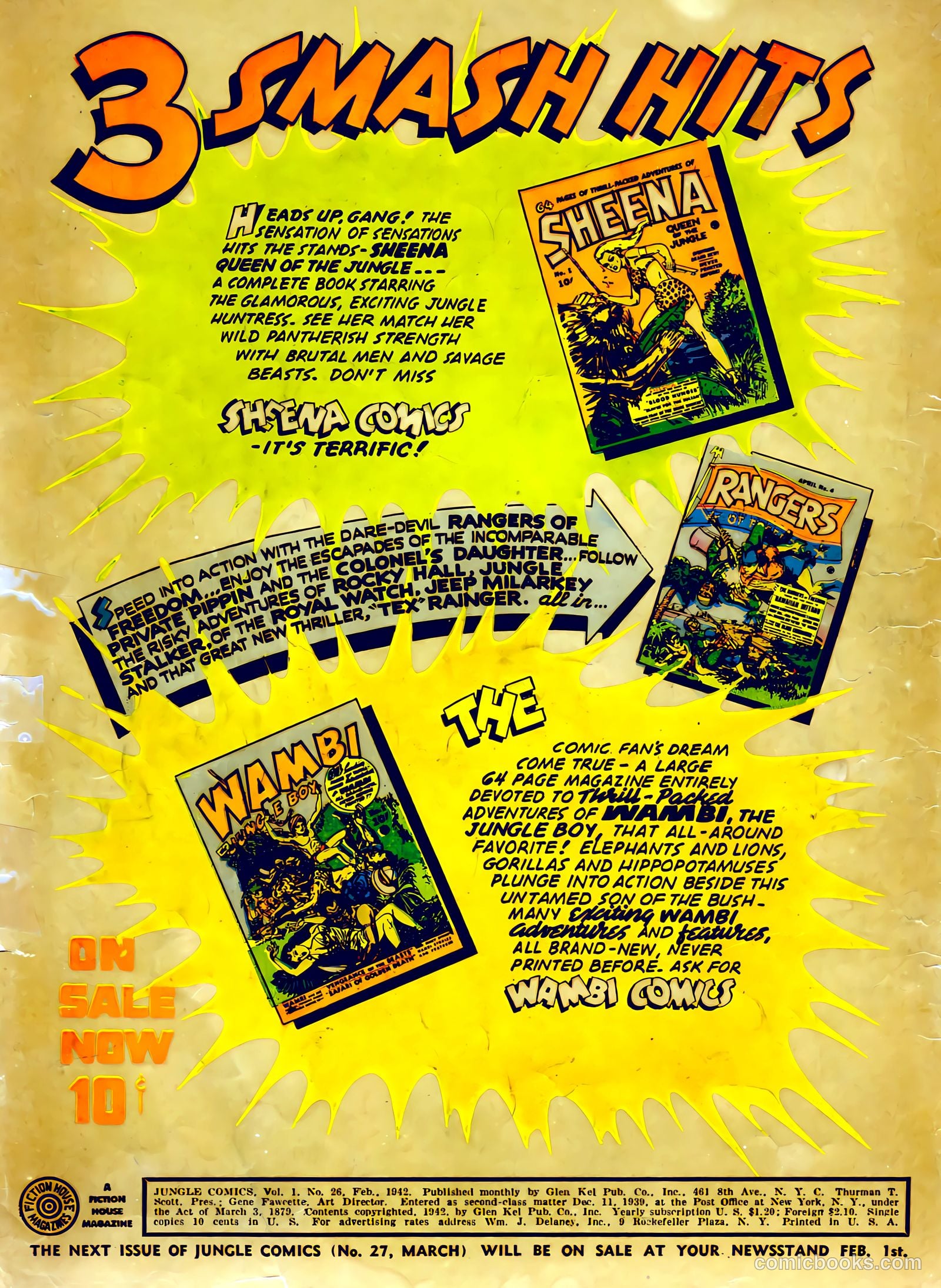 Jungle Comics #26 — page 2 of 68