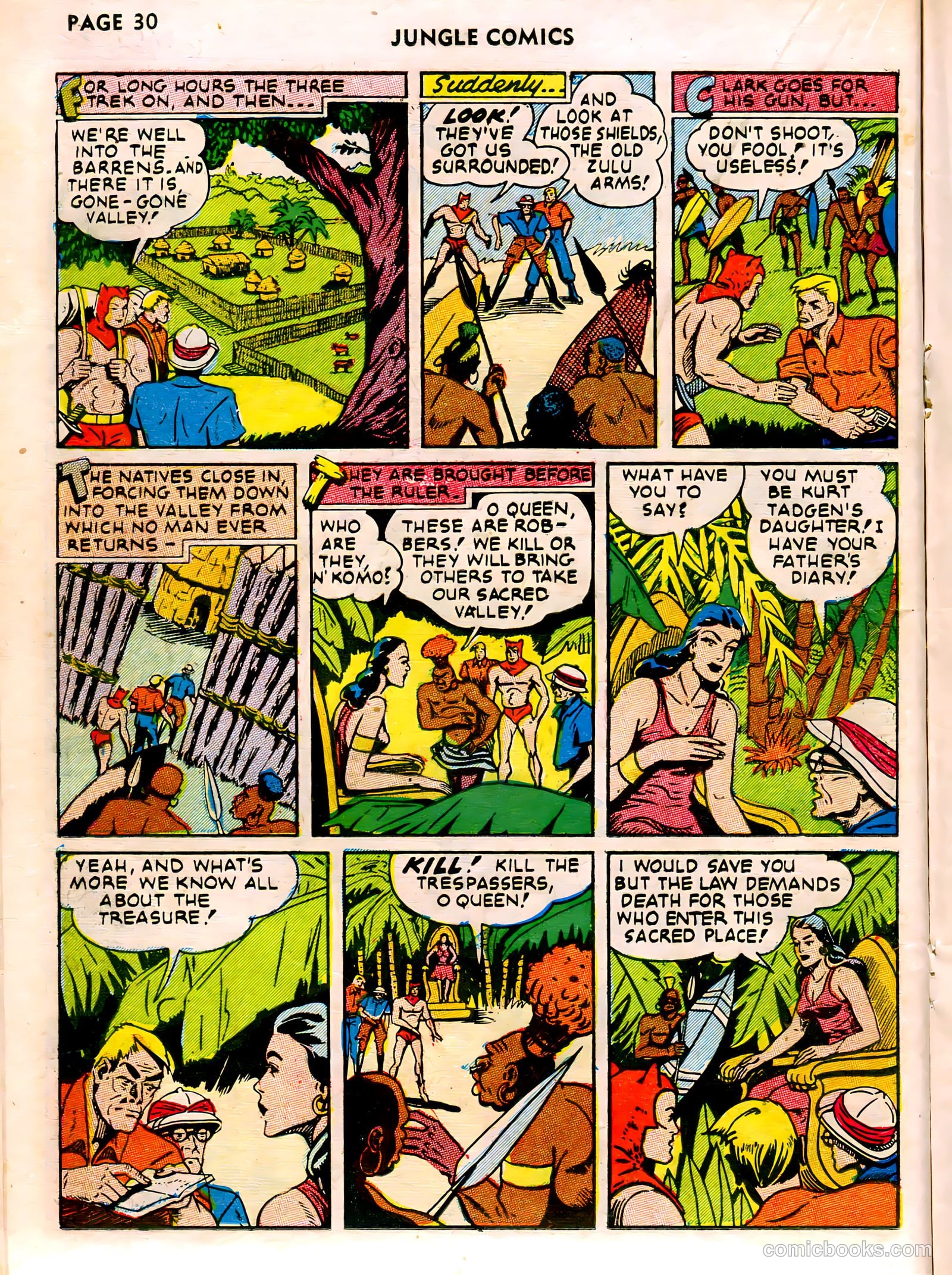Jungle Comics #26 — page 32 of 68