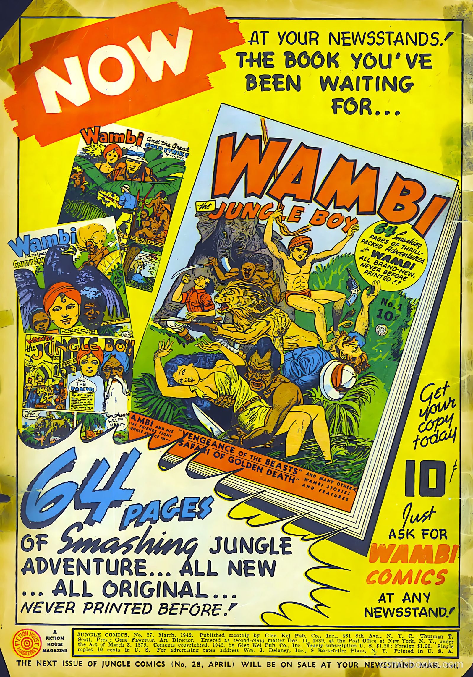 Jungle Comics #27 — page 2 of 68