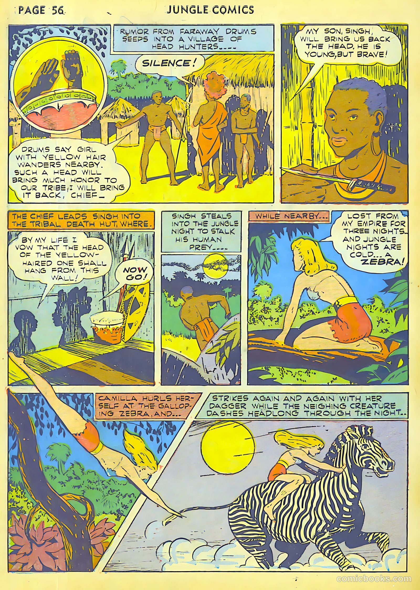 Jungle Comics #27 — page 58 of 68