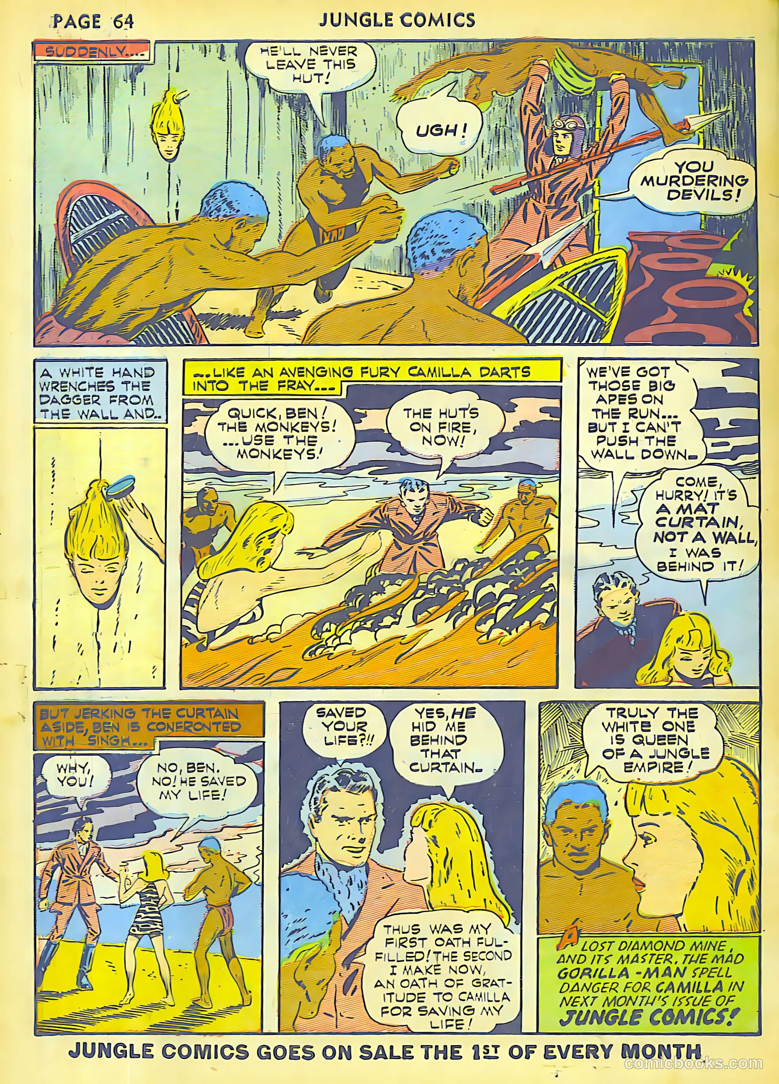 Jungle Comics #27 — page 66 of 68