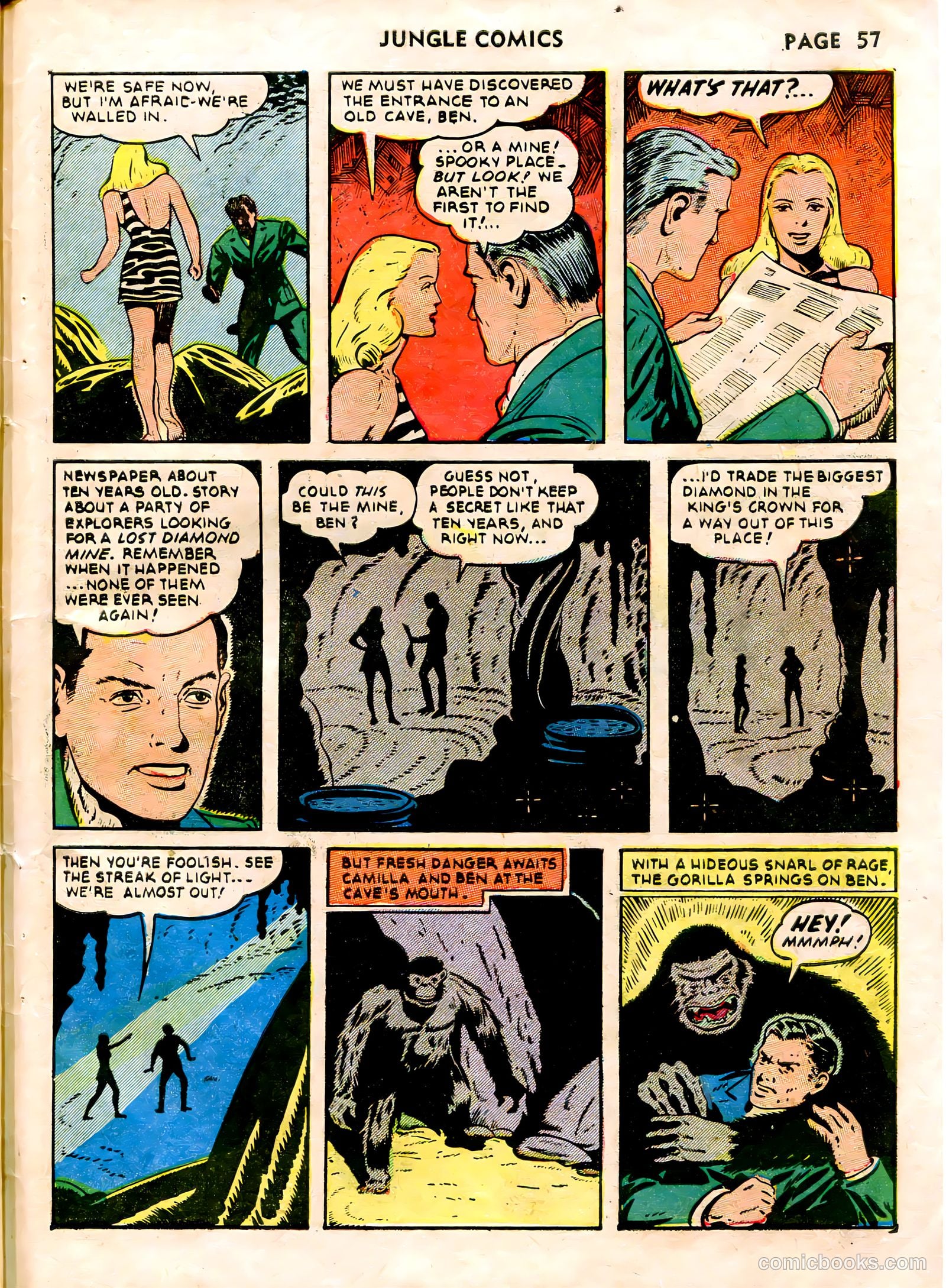 Jungle Comics #28 — page 60 of 69