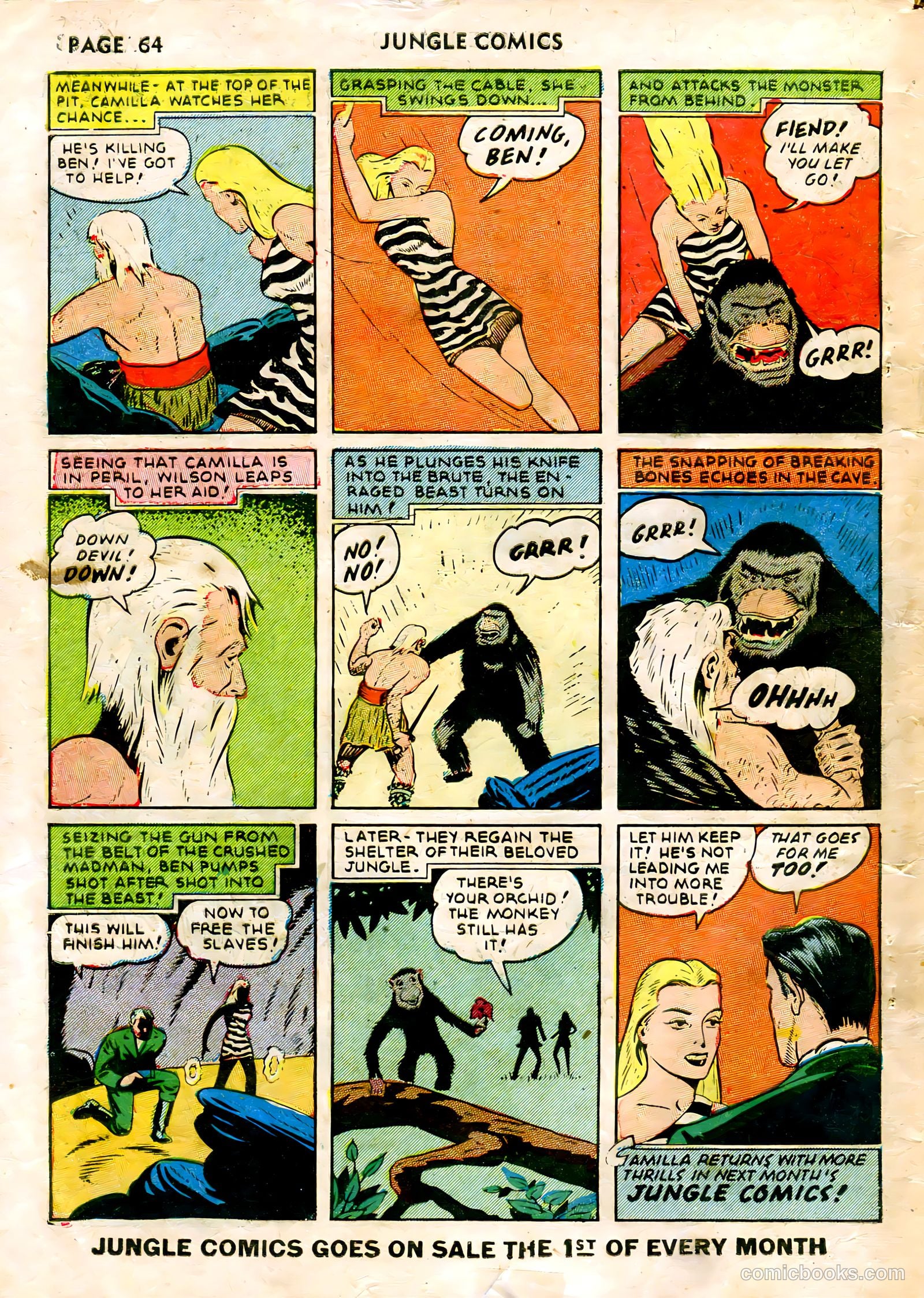 Jungle Comics #28 — page 67 of 69
