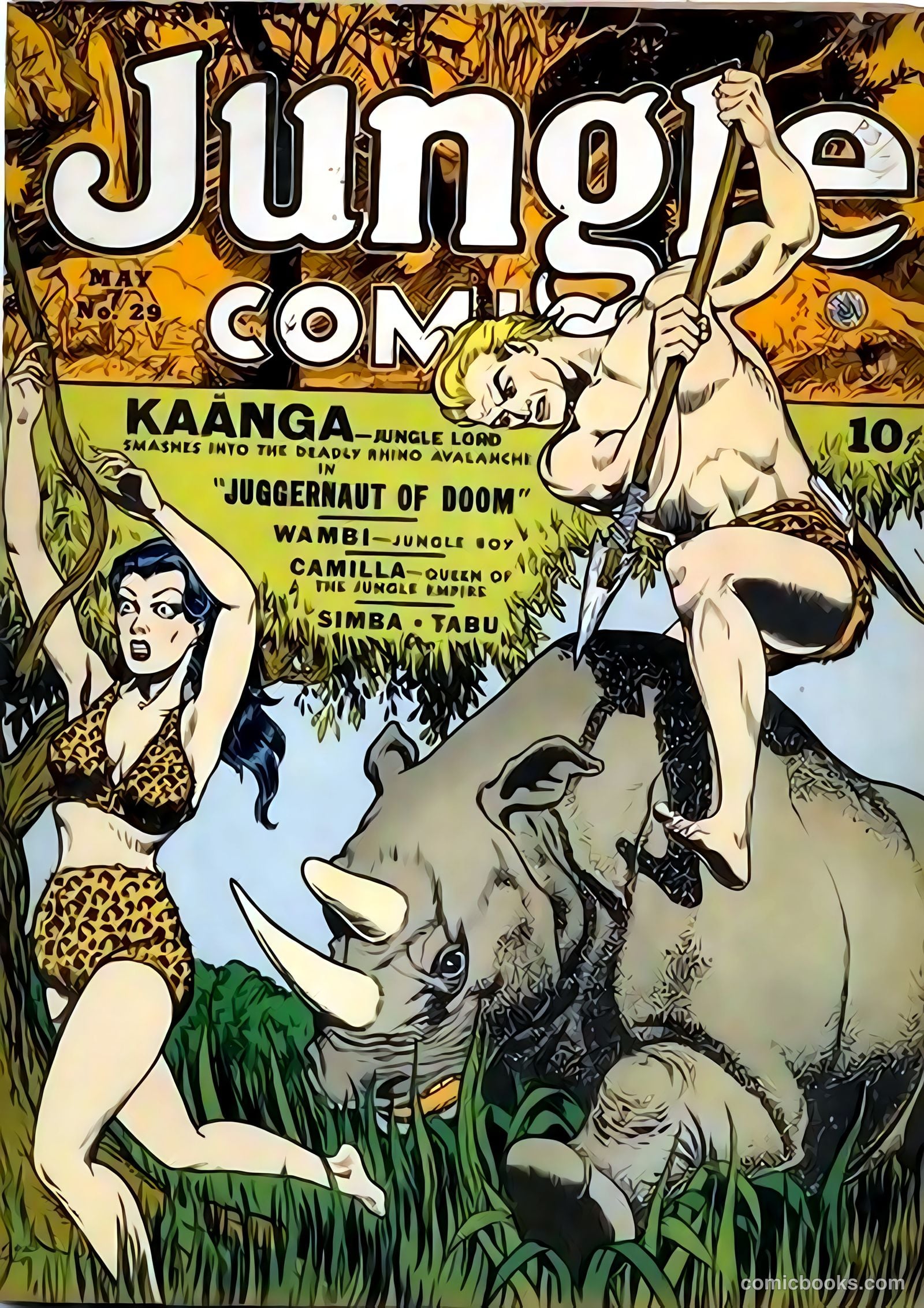 Jungle Comics #29 — page 1 of 65