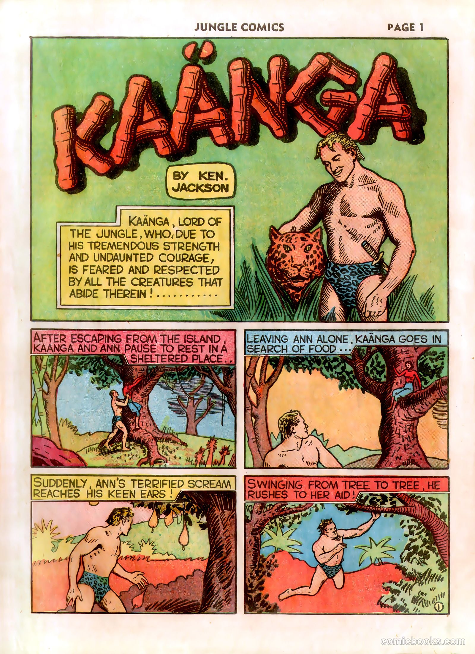 Jungle Comics #3 — page 3 of 68