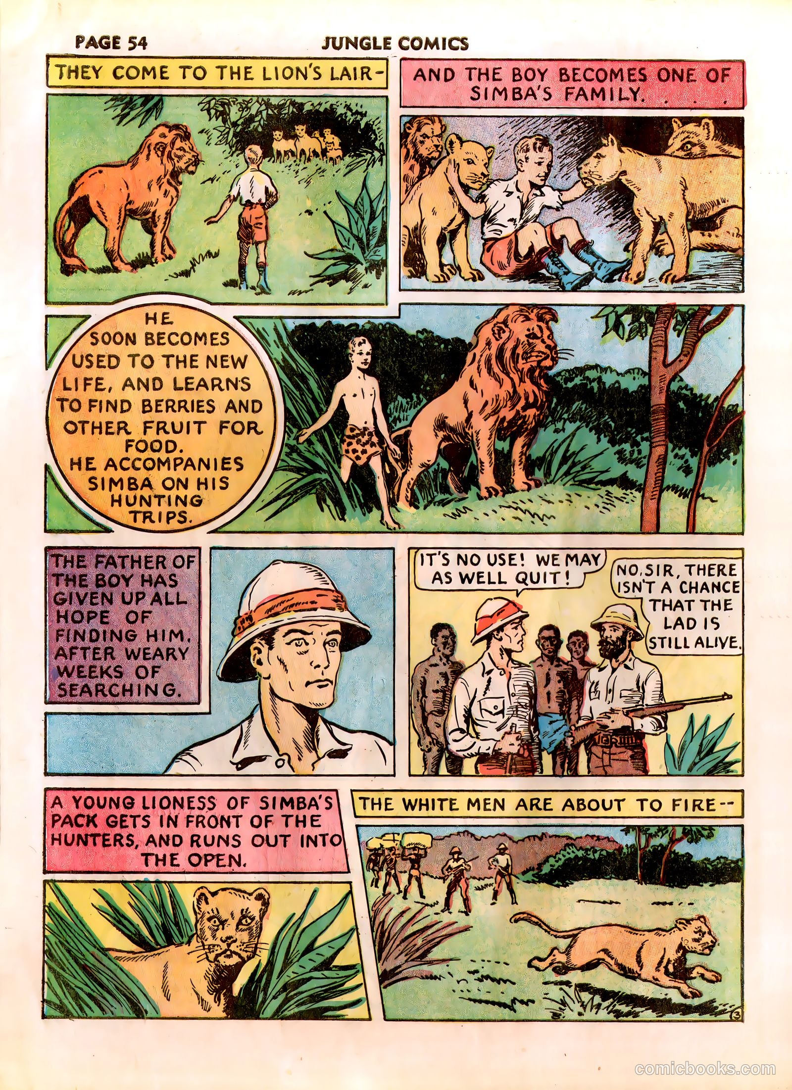 Jungle Comics #3 — page 56 of 68