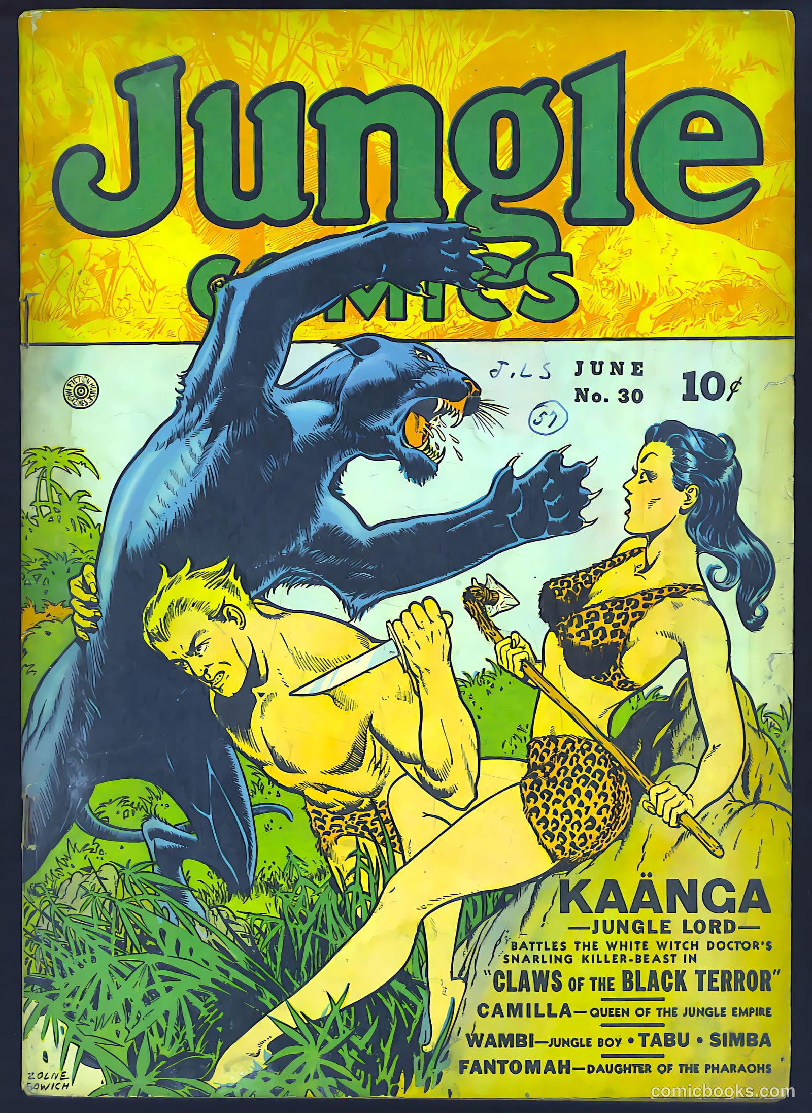 Jungle Comics #30 — page 1 of 68