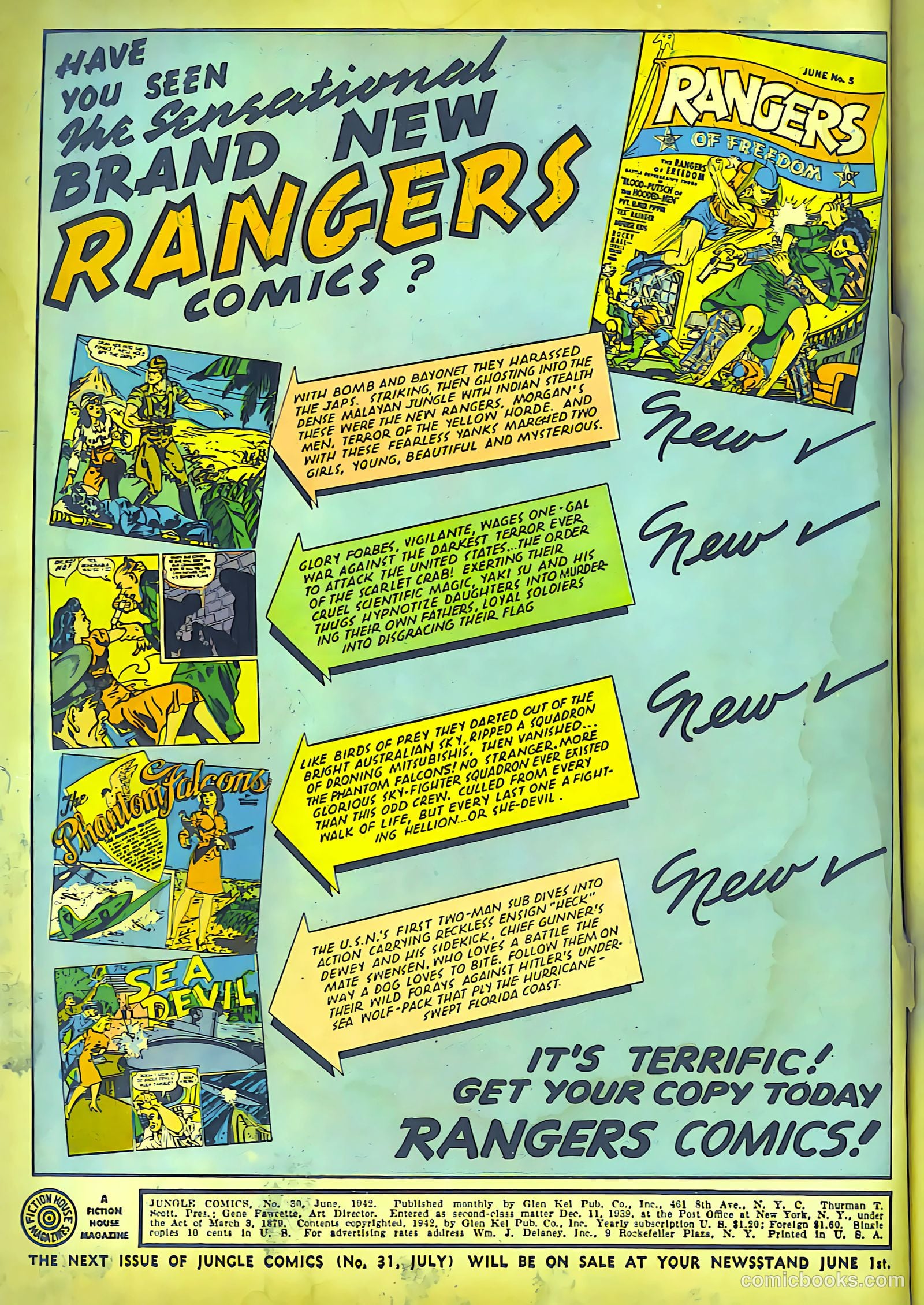 Jungle Comics #30 — page 2 of 68
