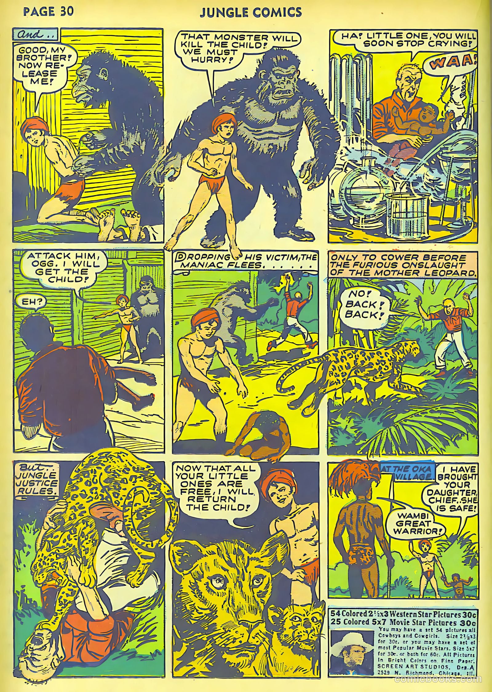 Jungle Comics #30 — page 32 of 68