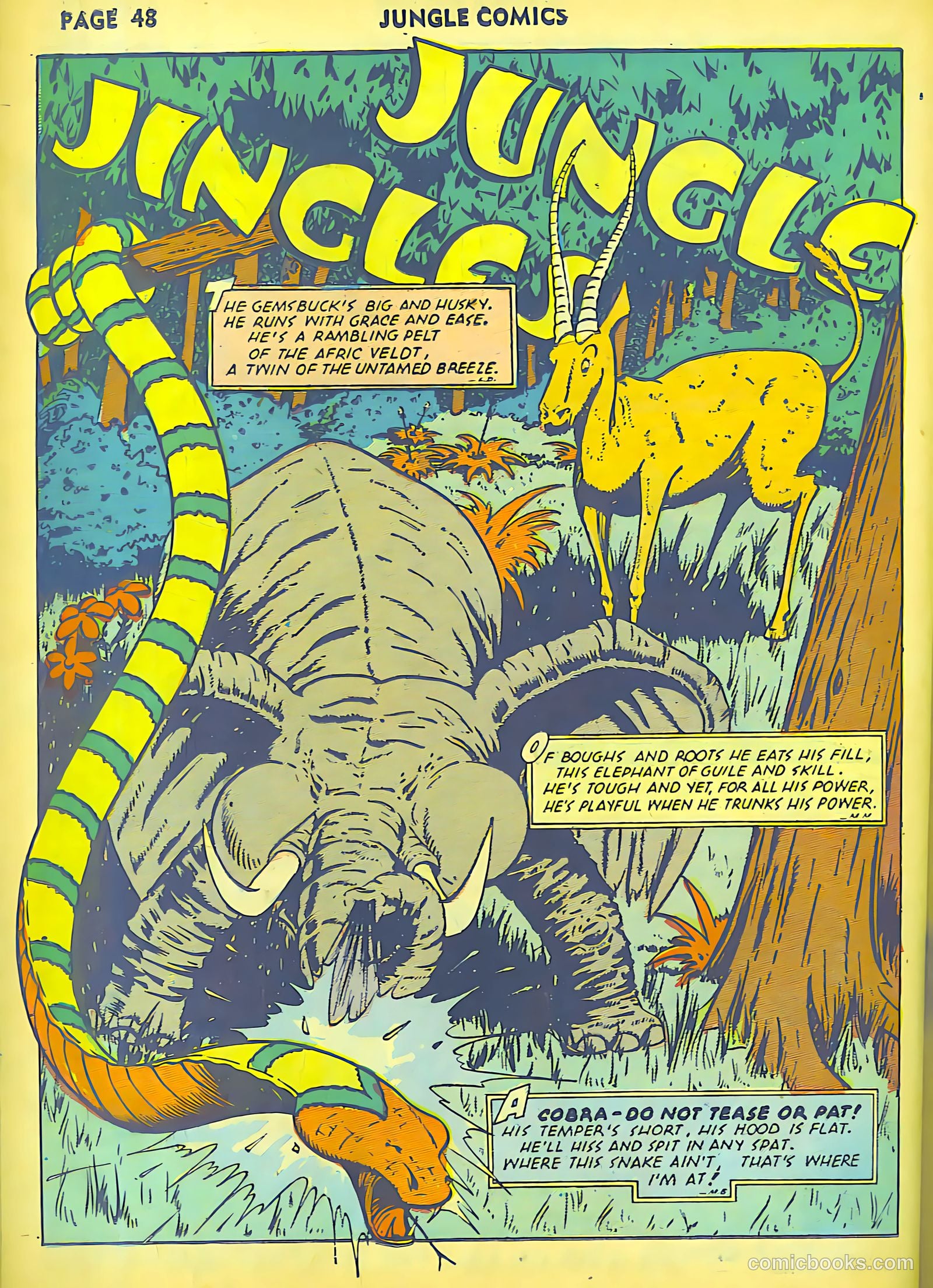 Jungle Comics #30 — page 50 of 68