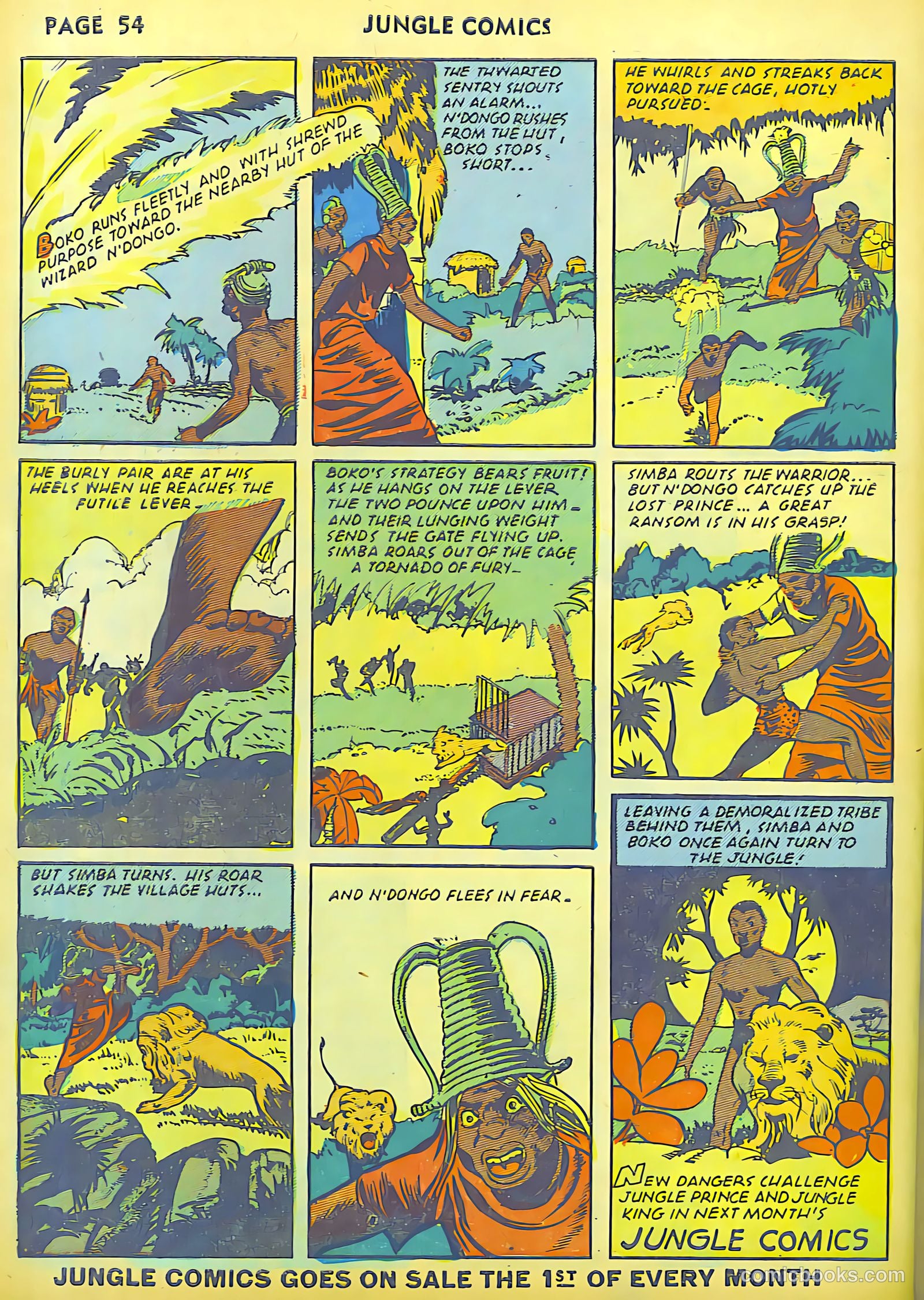Jungle Comics #30 — page 56 of 68