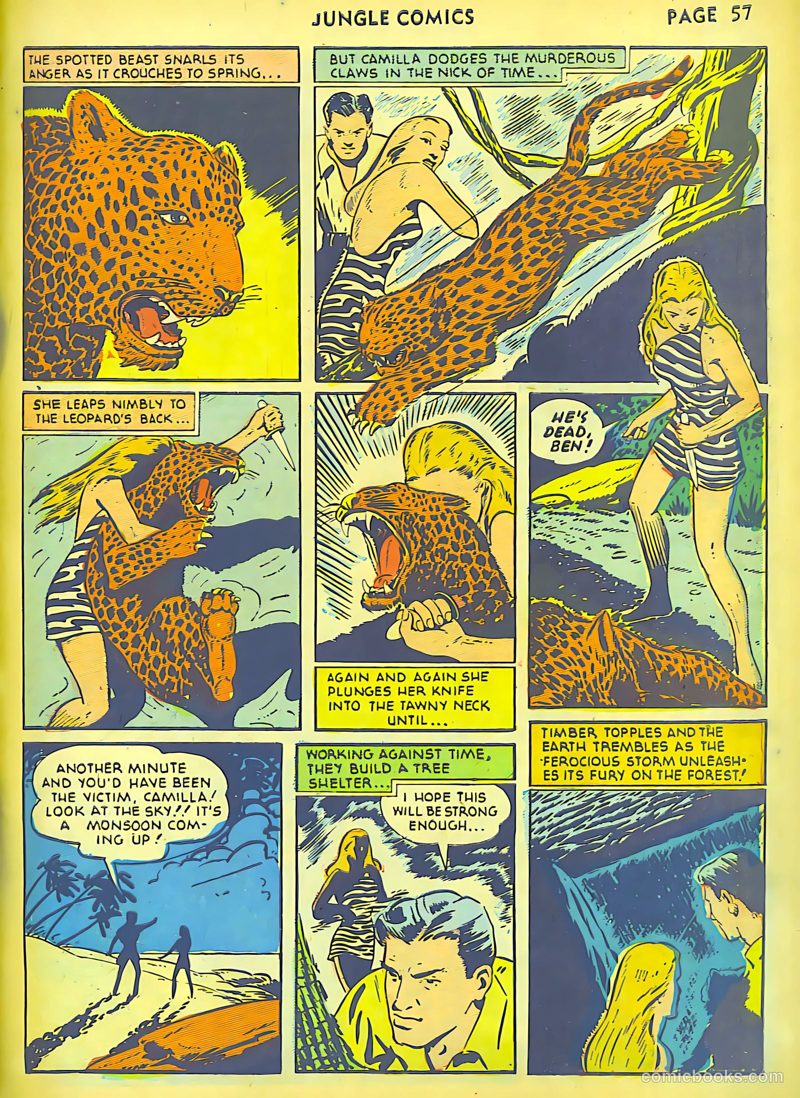 Jungle Comics #30 — page 59 of 68