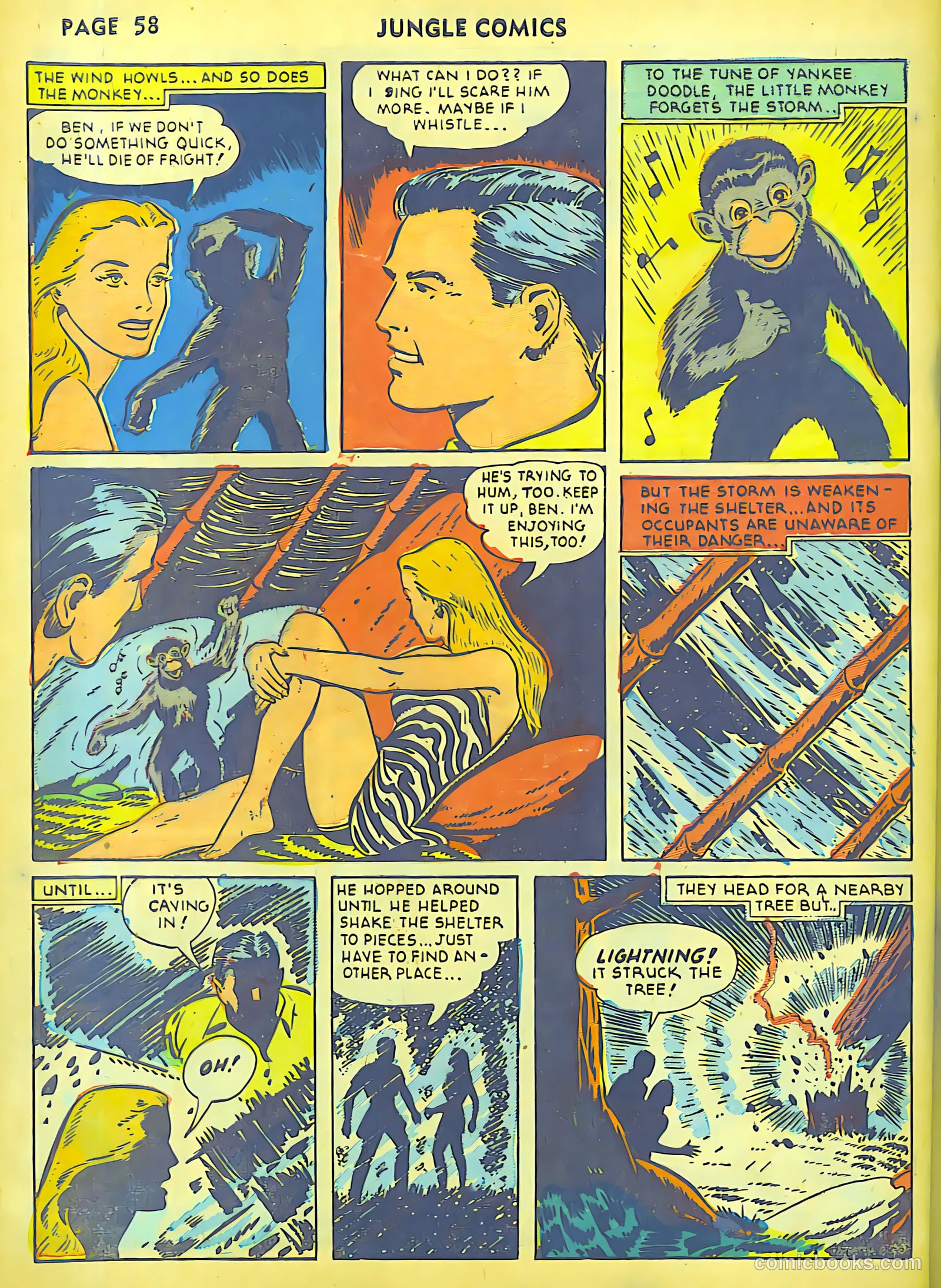Jungle Comics #30 — page 60 of 68