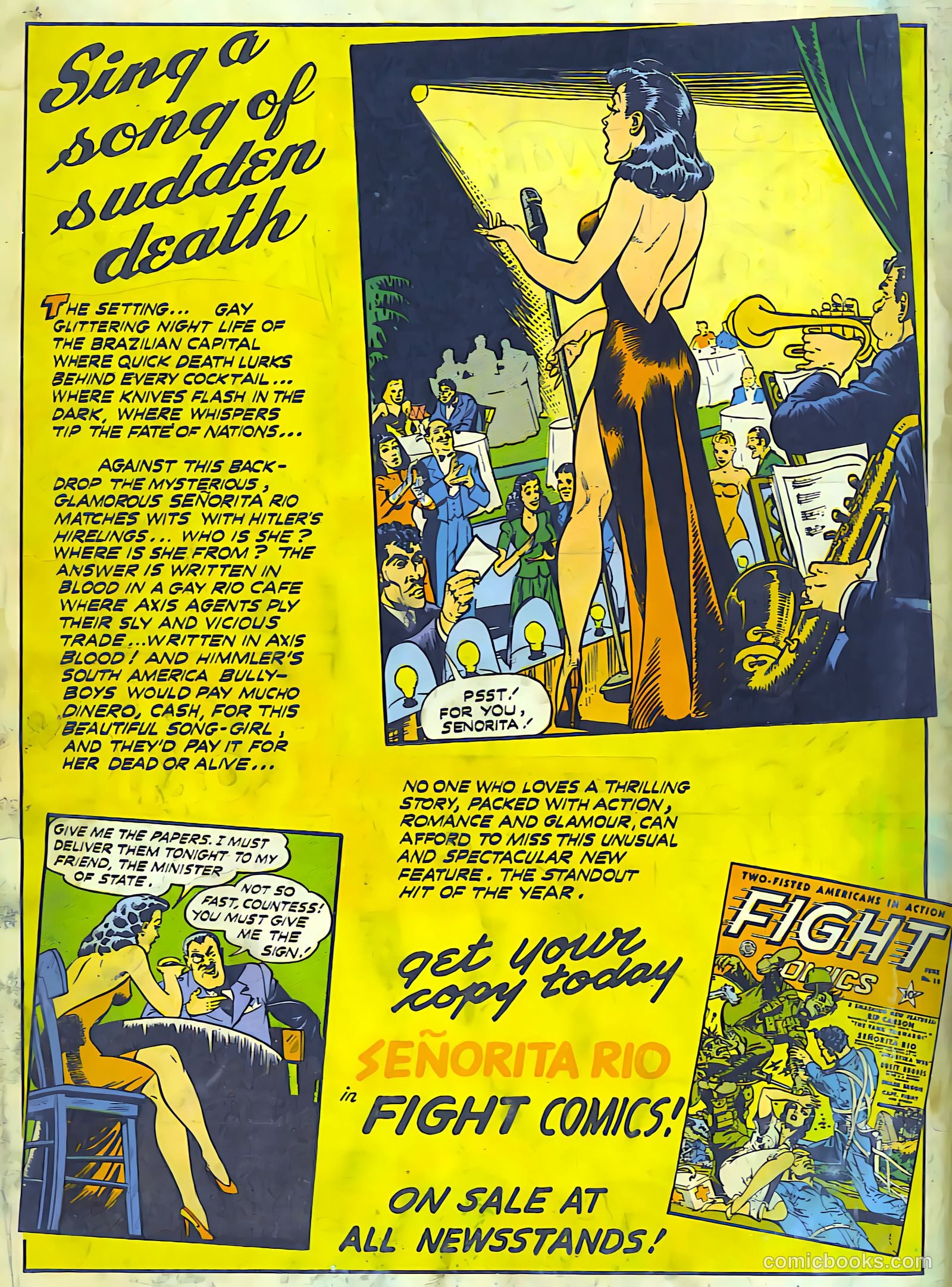 Jungle Comics #30 — page 68 of 68