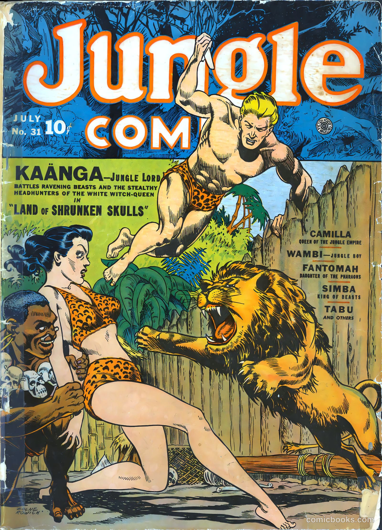 Jungle Comics #31 — page 1 of 69