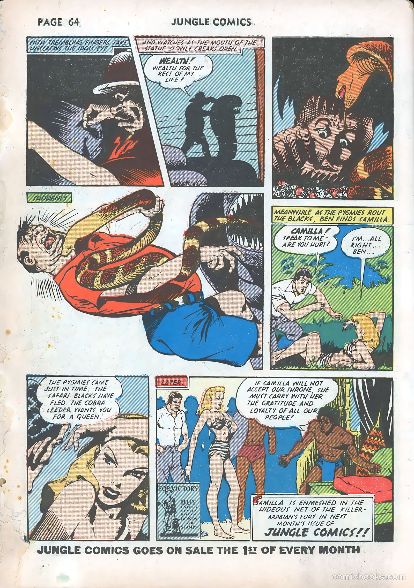 Jungle Comics #31 — page 67 of 69