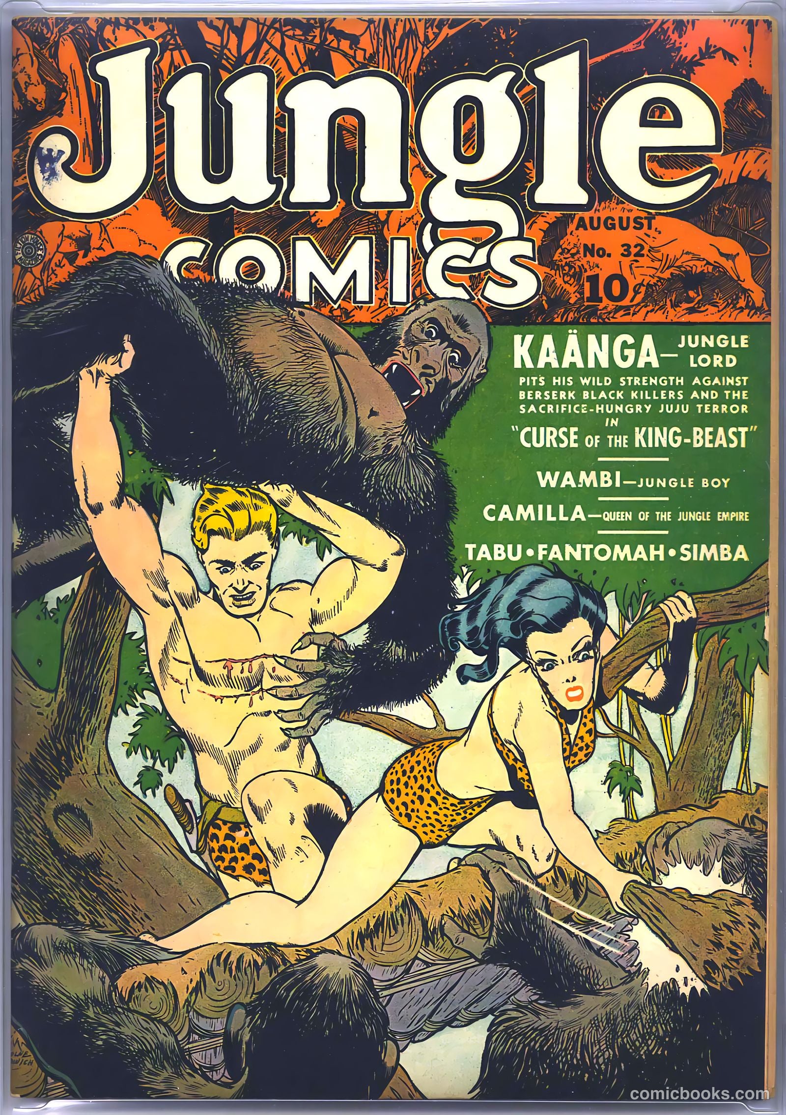Jungle Comics #32 — page 1 of 69