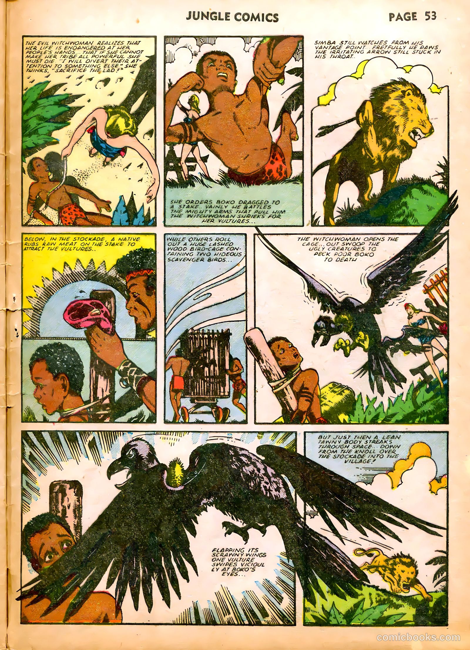 Jungle Comics #32 — page 56 of 69