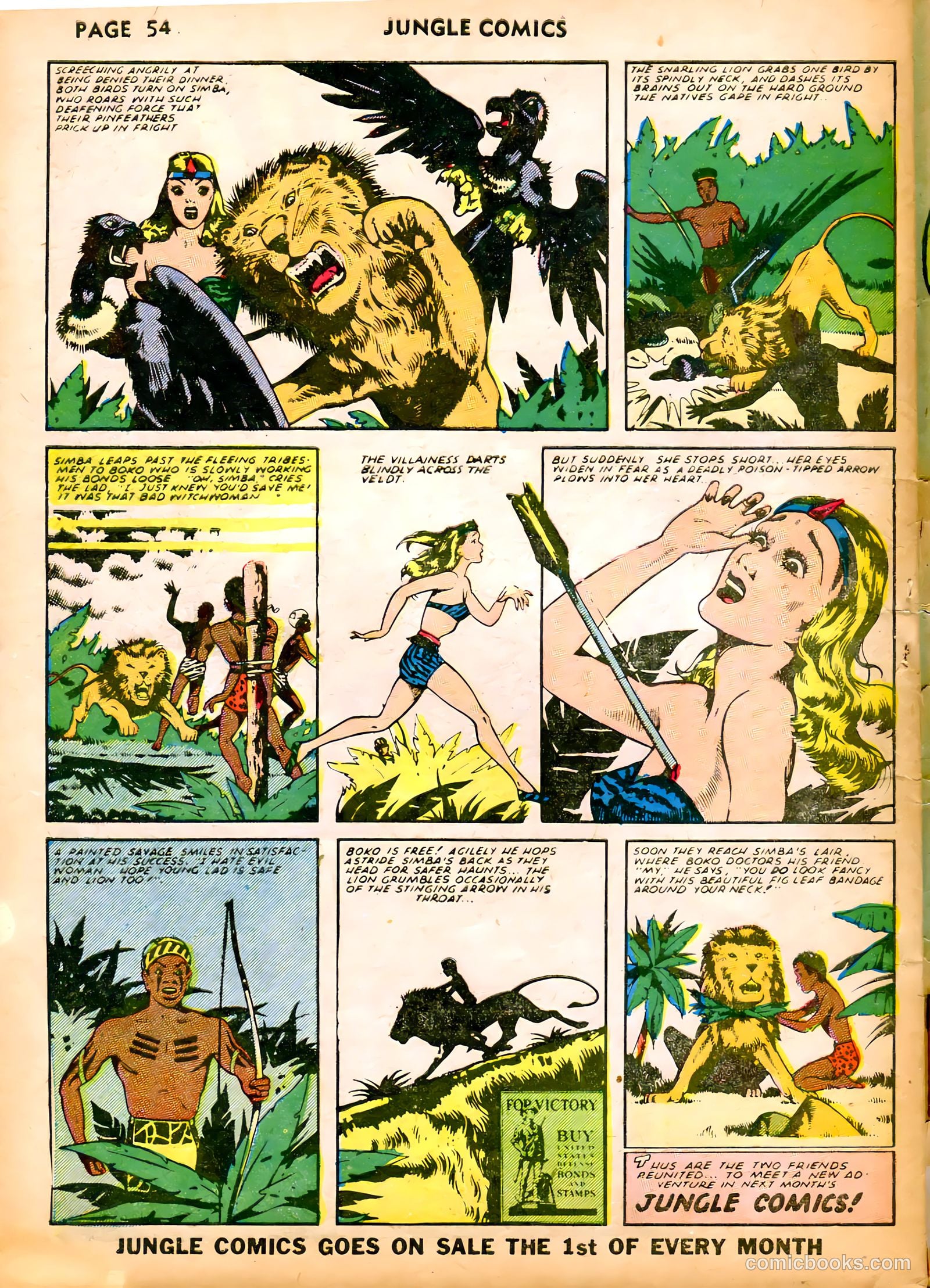 Jungle Comics #32 — page 57 of 69
