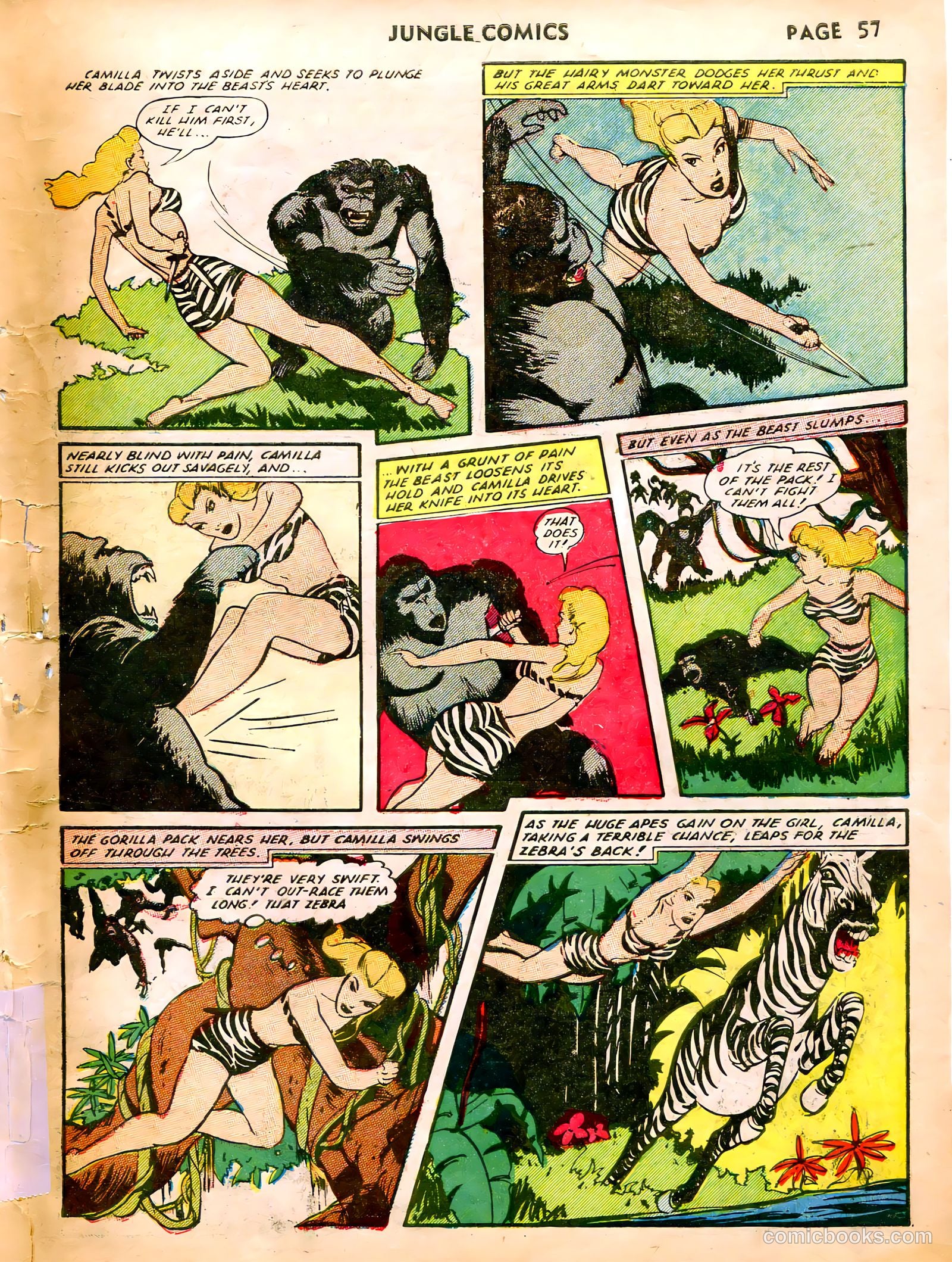 Jungle Comics #32 — page 60 of 69
