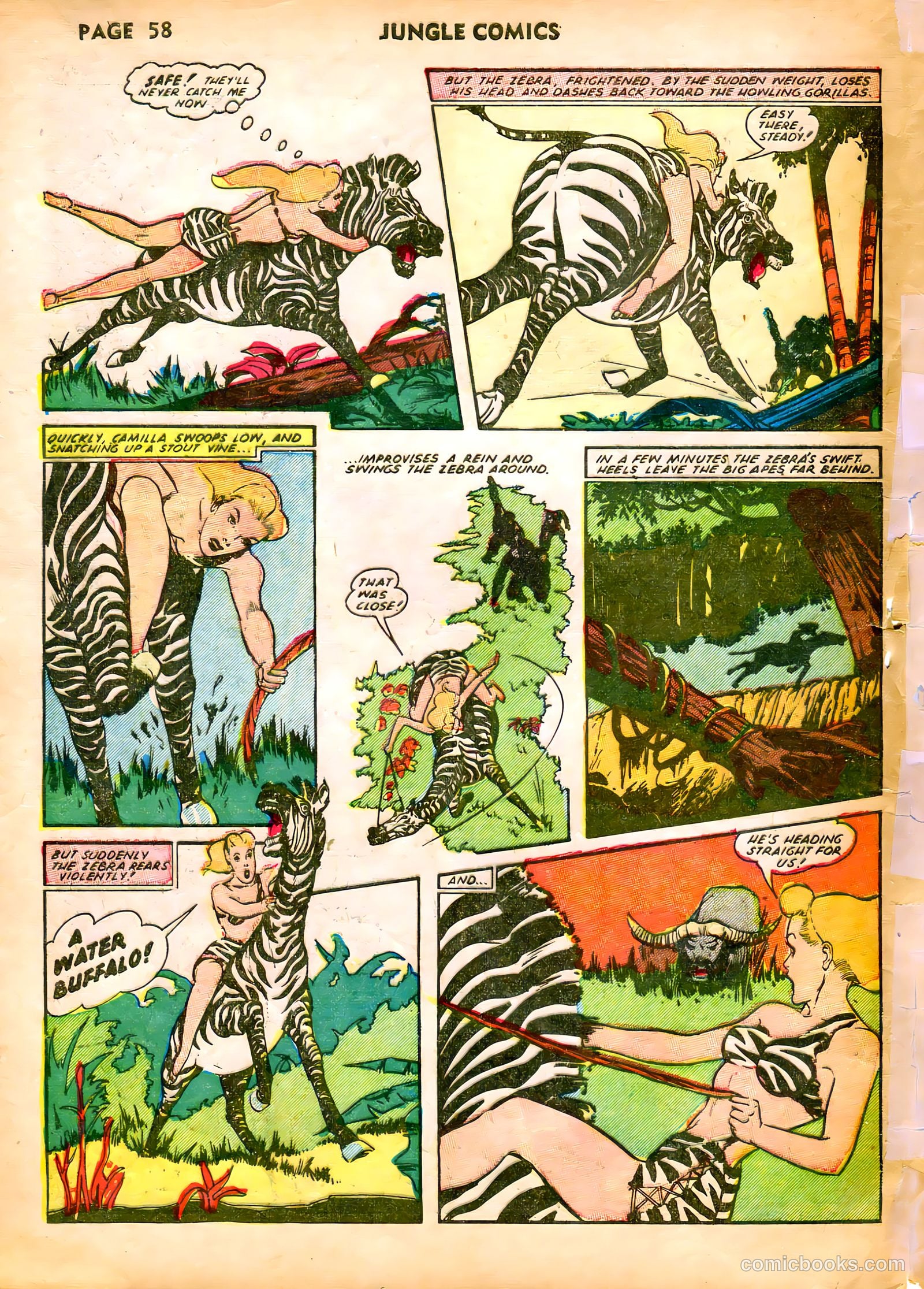 Jungle Comics #32 — page 61 of 69