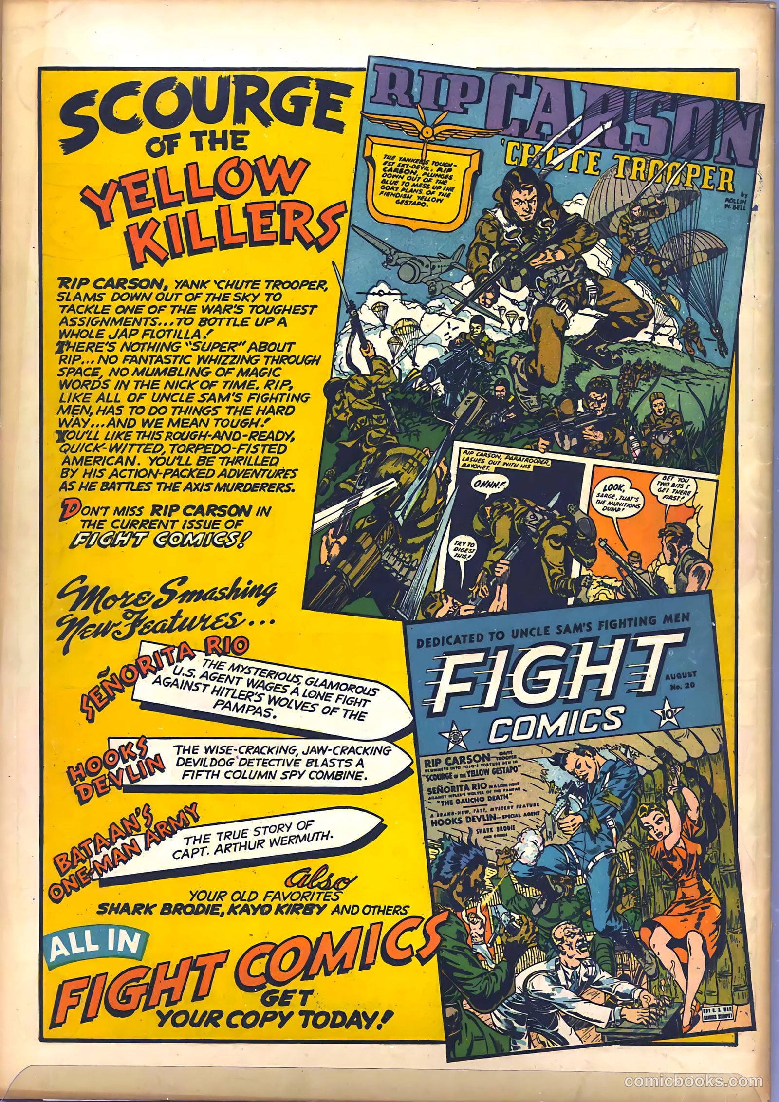 Jungle Comics #32 — page 69 of 69