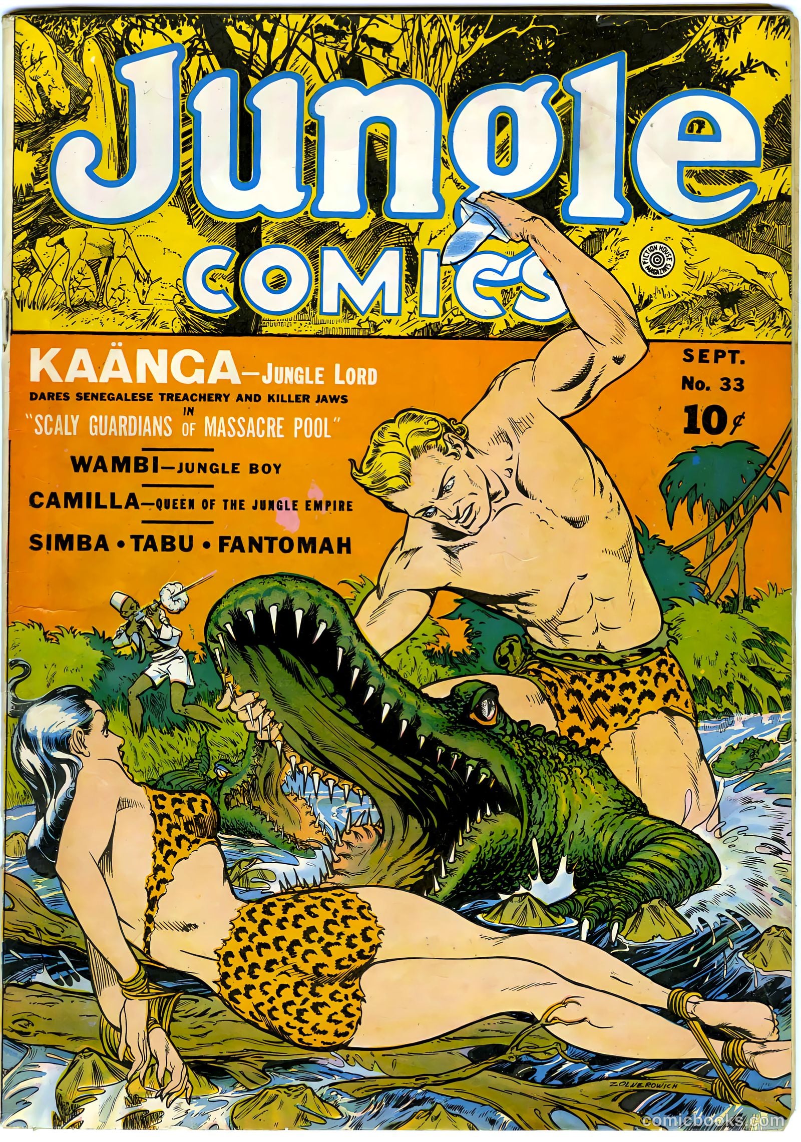 Jungle Comics #33 — page 1 of 68