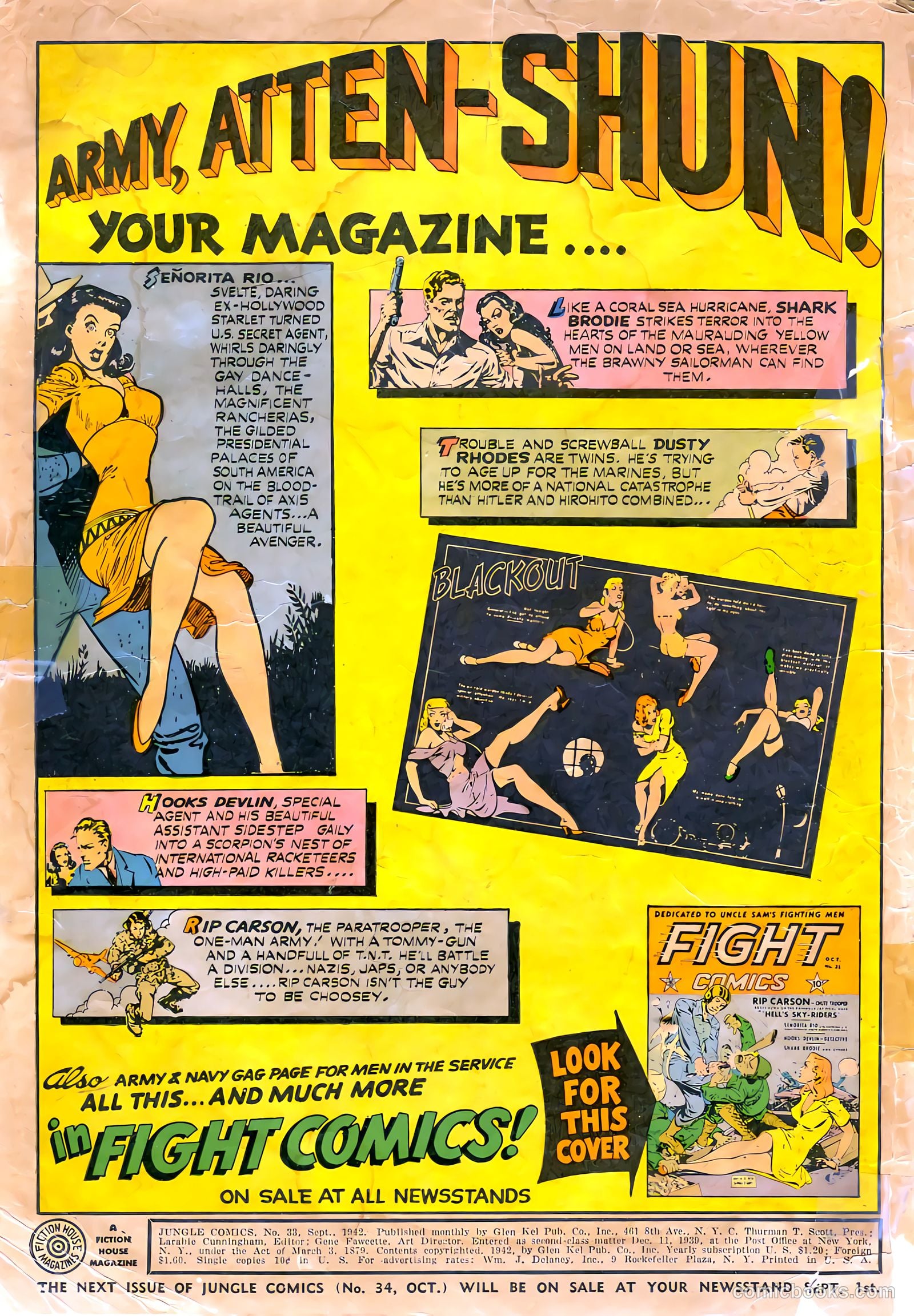 Jungle Comics #33 — page 2 of 68