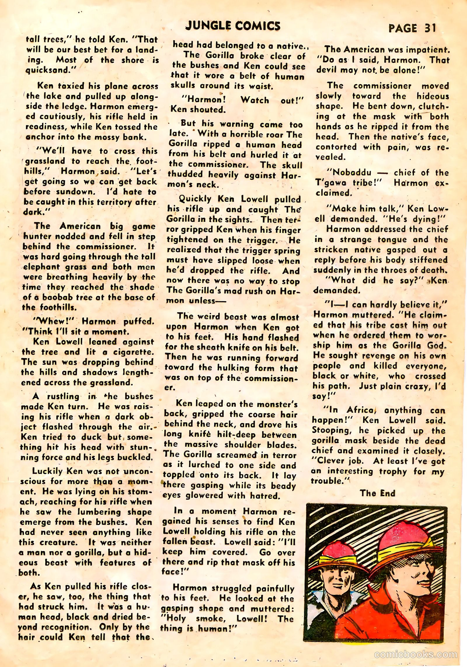 Jungle Comics #33 — page 33 of 68