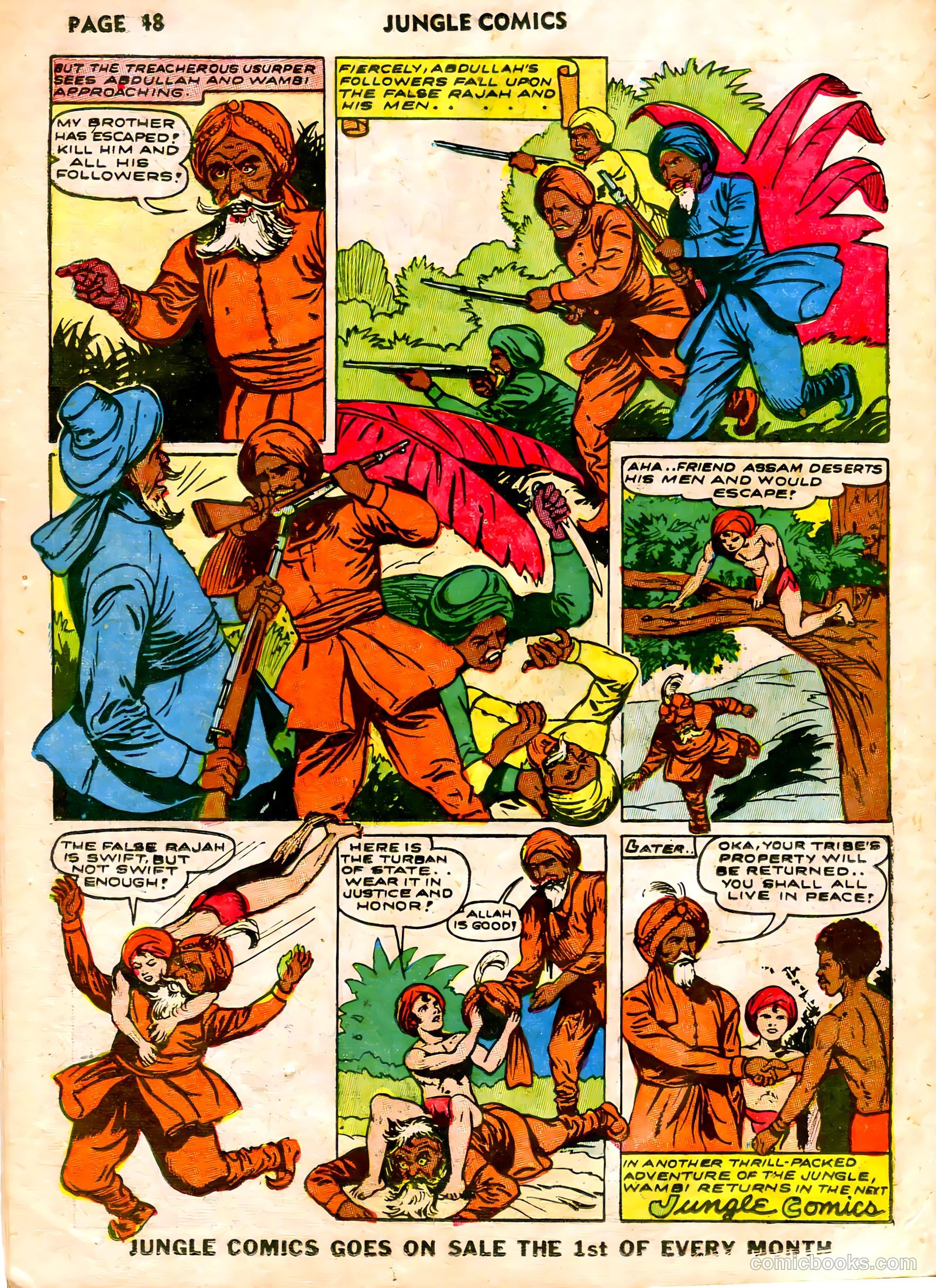 Jungle Comics #33 — page 50 of 68