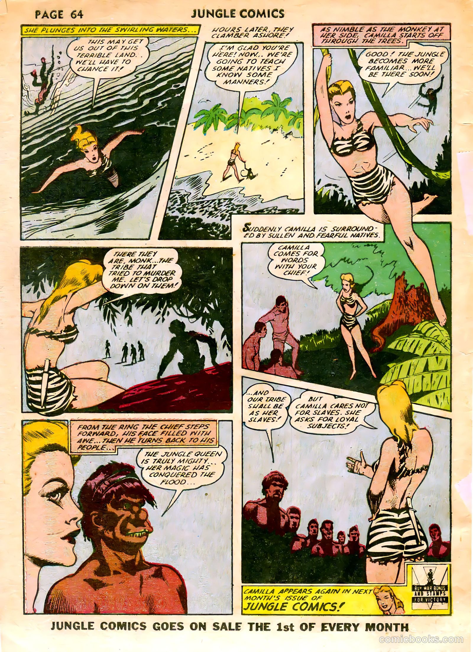 Jungle Comics #33 — page 66 of 68