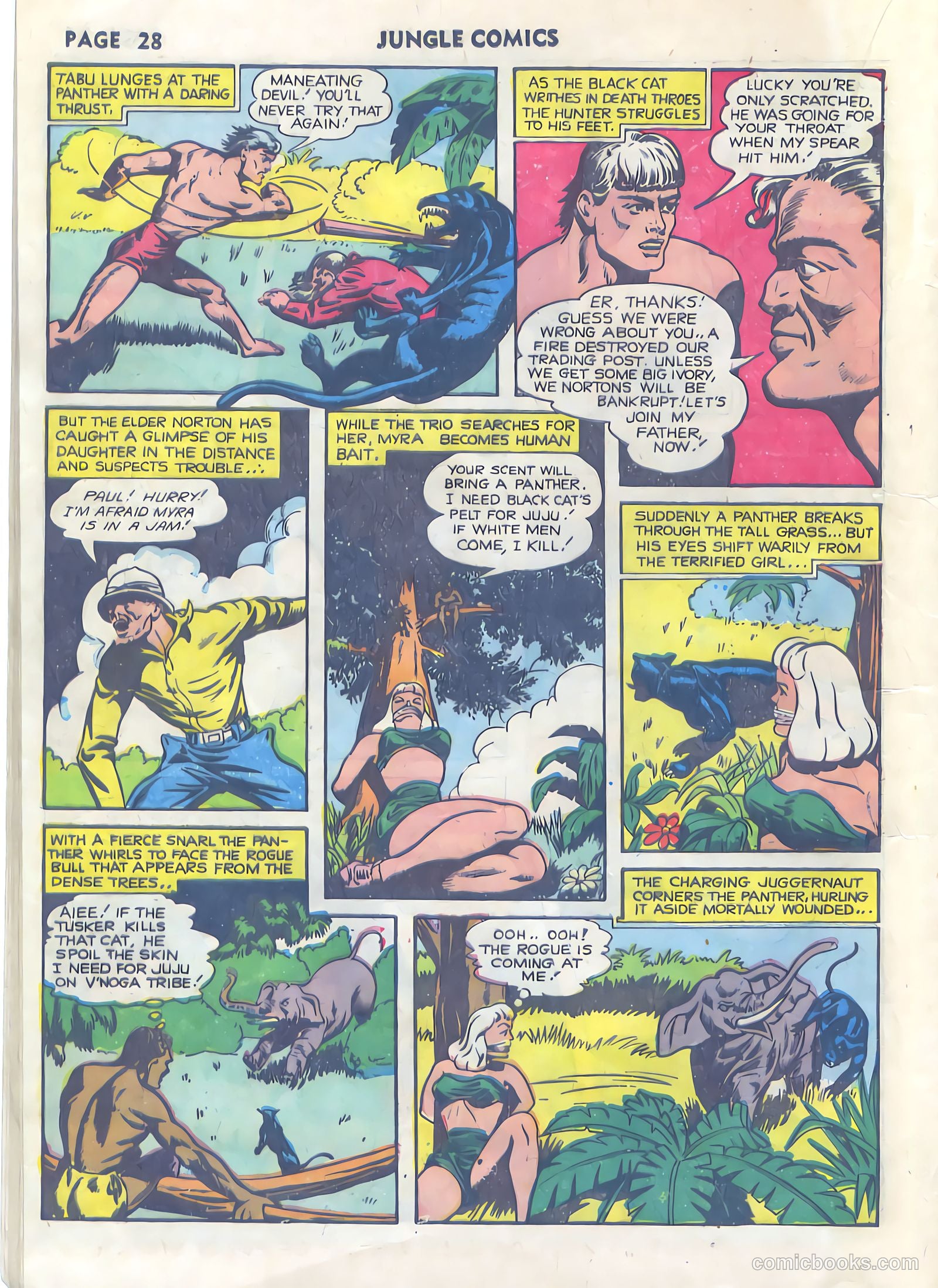 Jungle Comics #34 — page 30 of 68