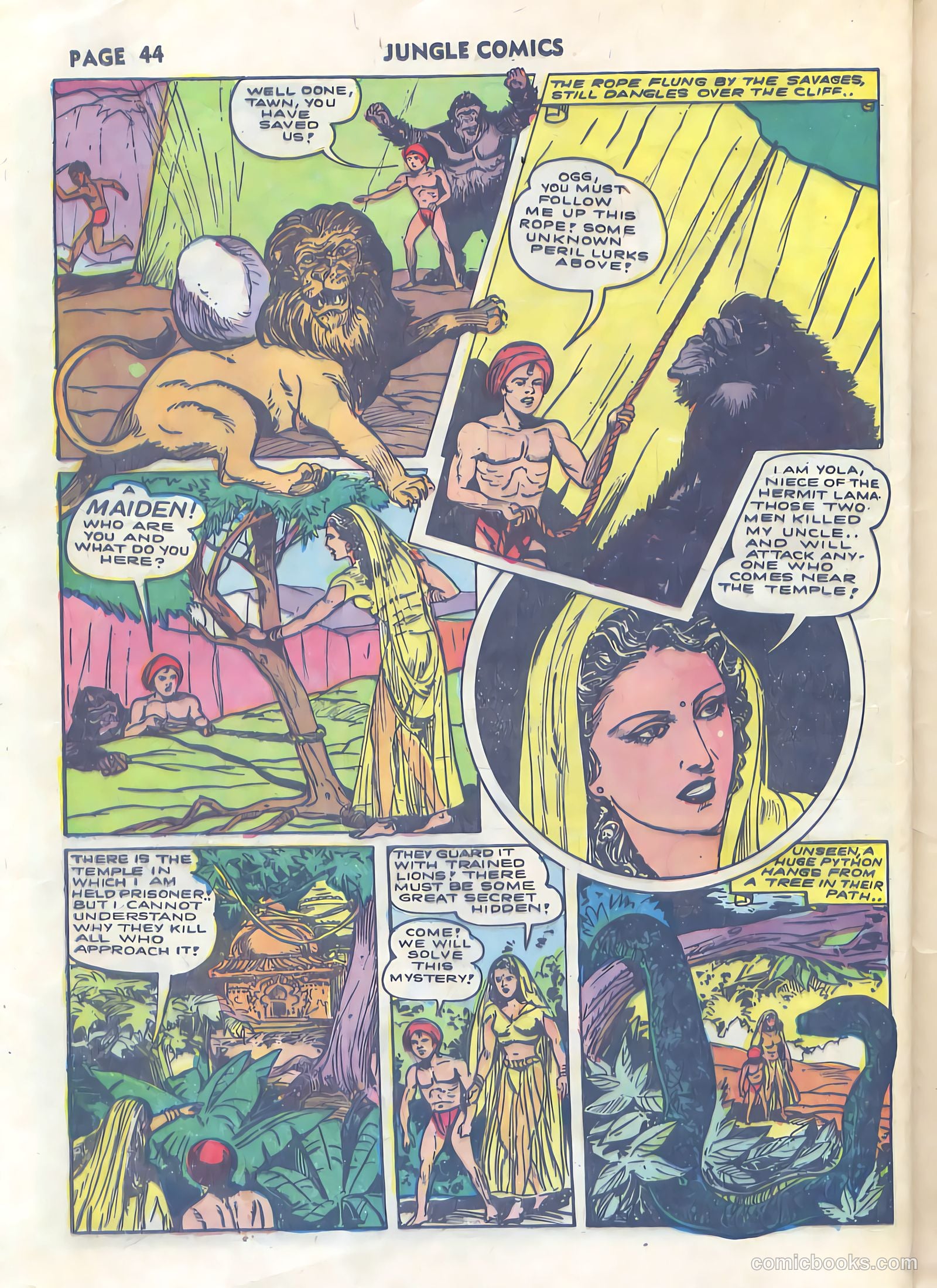 Jungle Comics #34 — page 46 of 68