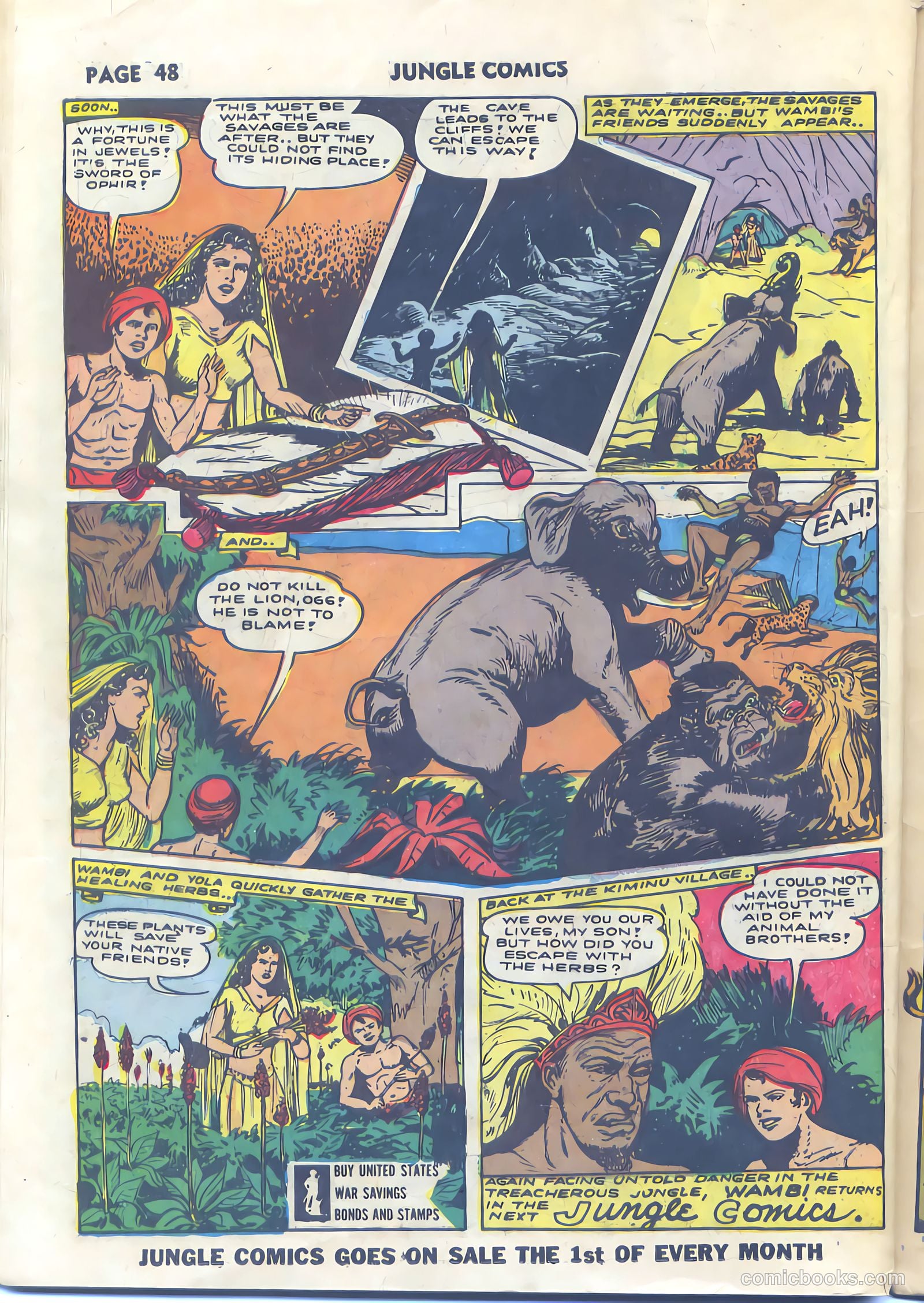 Jungle Comics #34 — page 50 of 68