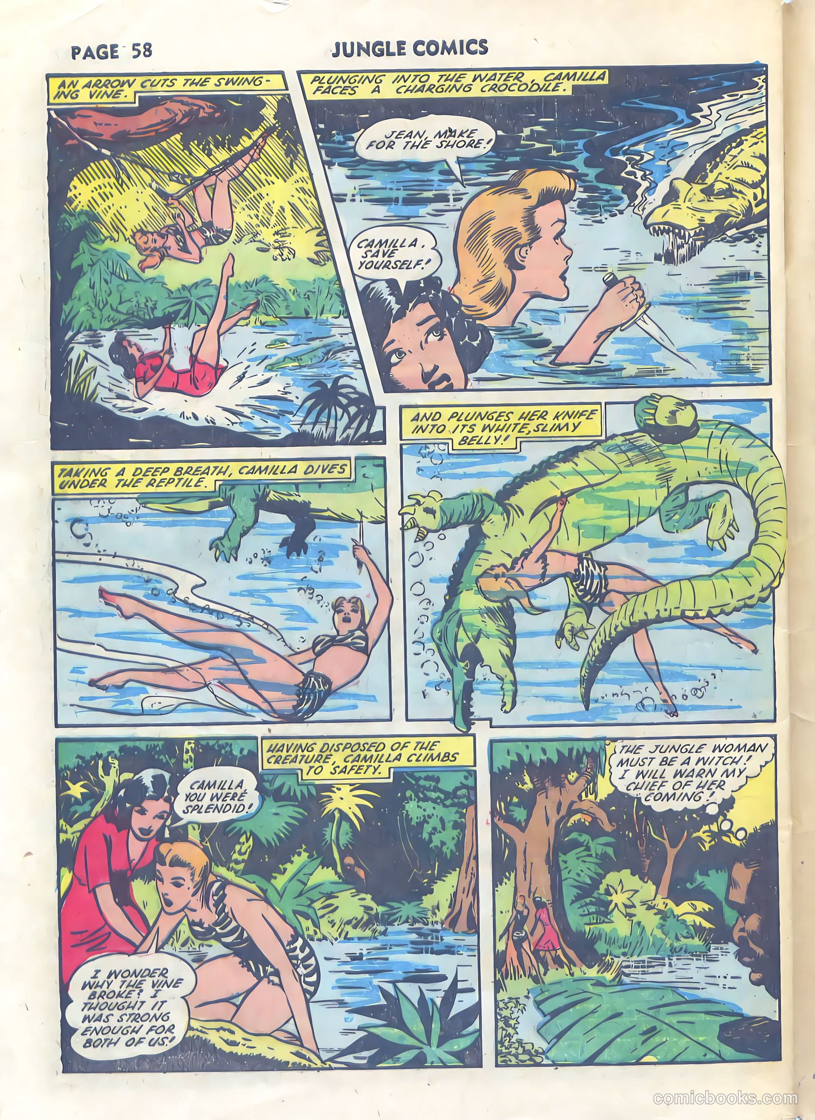 Jungle Comics #34 — page 60 of 68