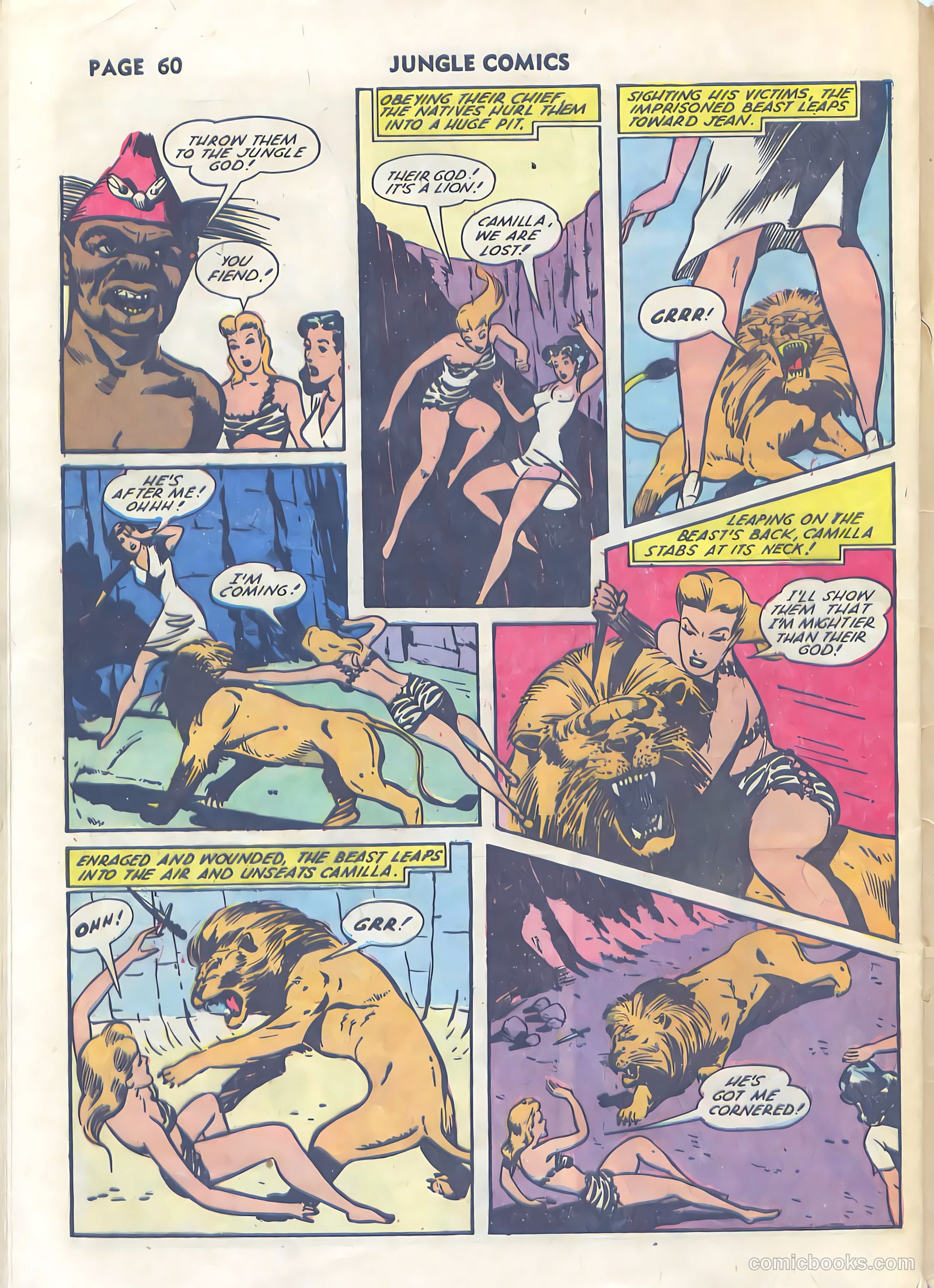 Jungle Comics #34 — page 62 of 68