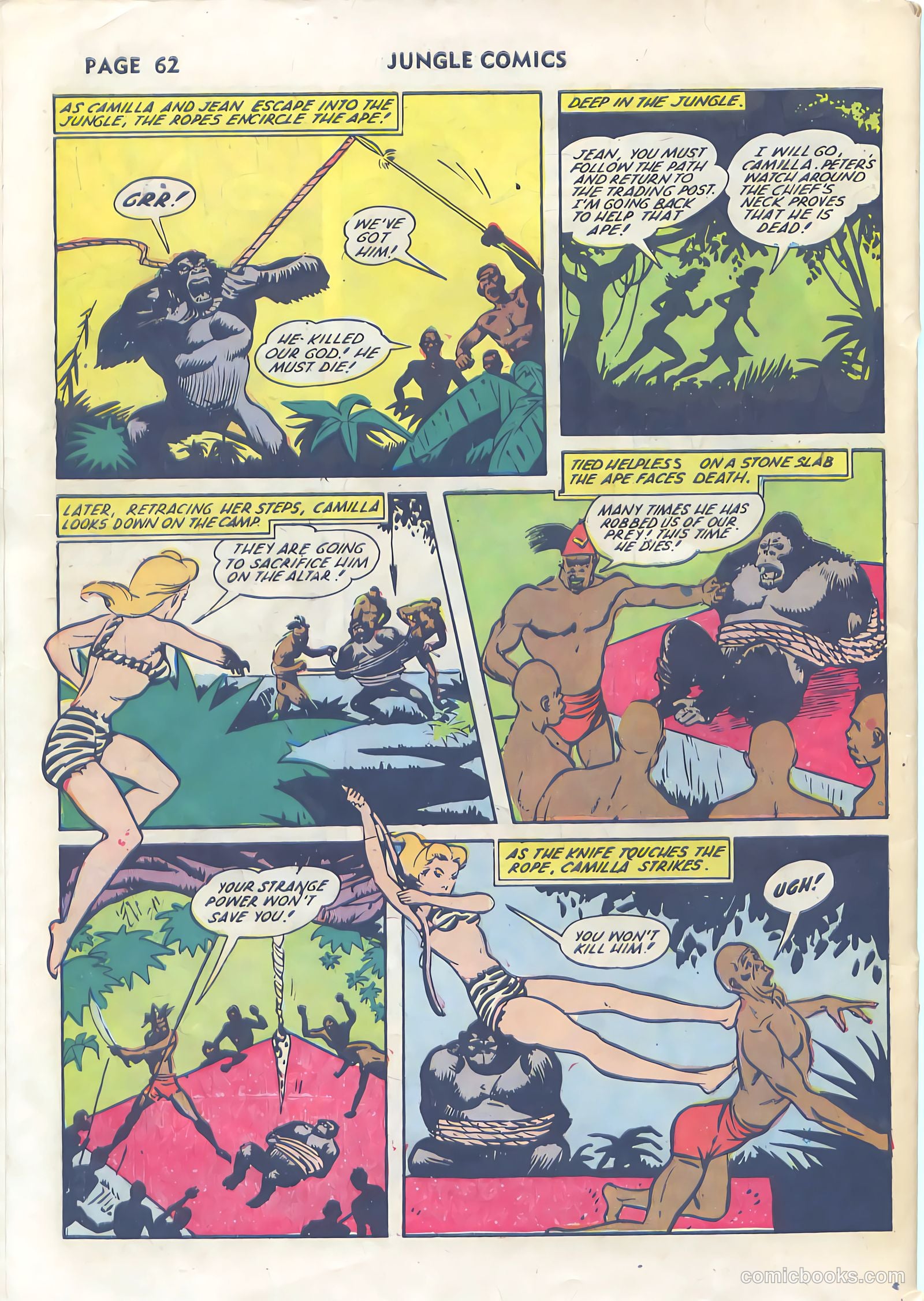 Jungle Comics #34 — page 64 of 68