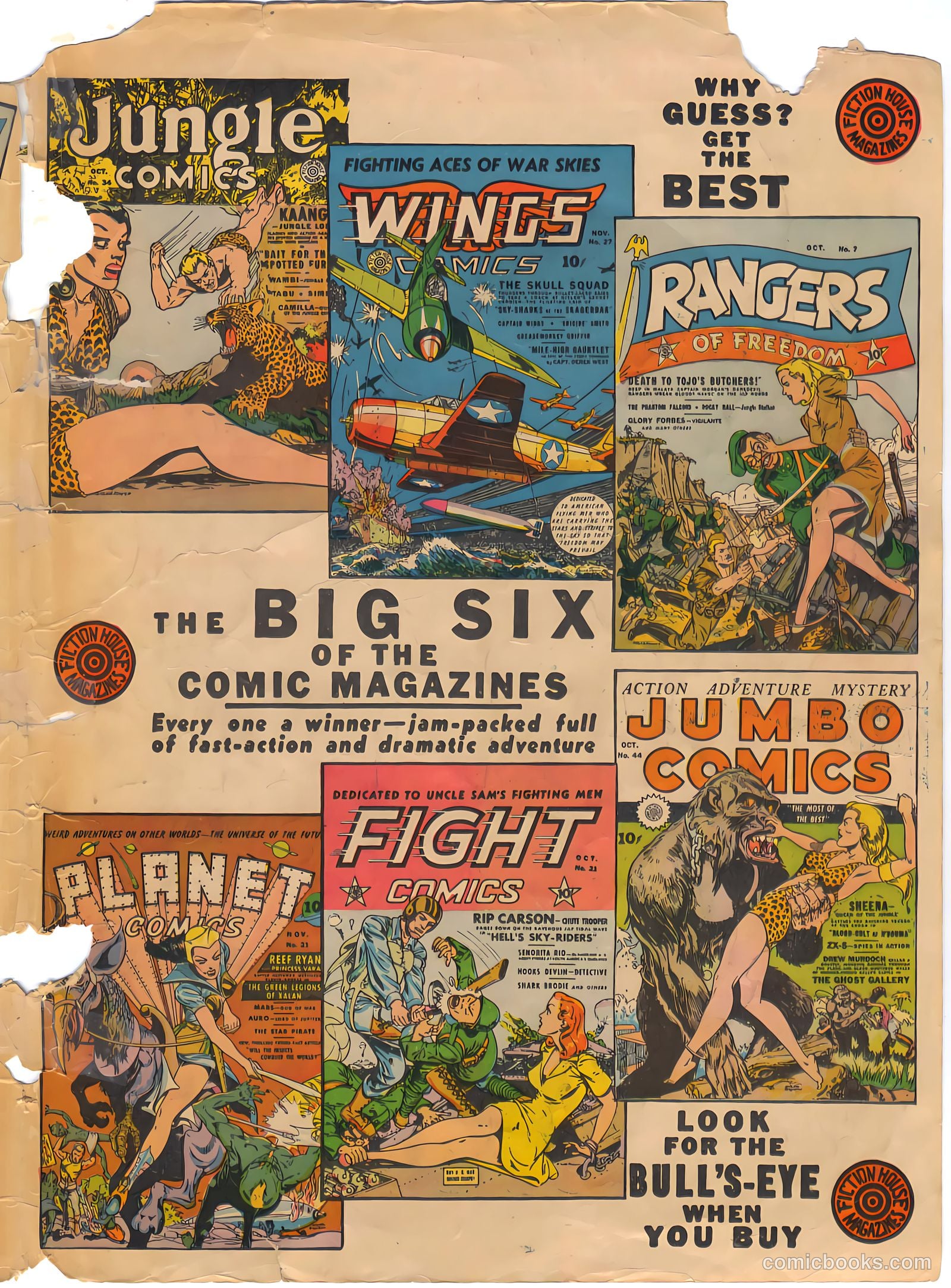 Jungle Comics #34 — page 67 of 68