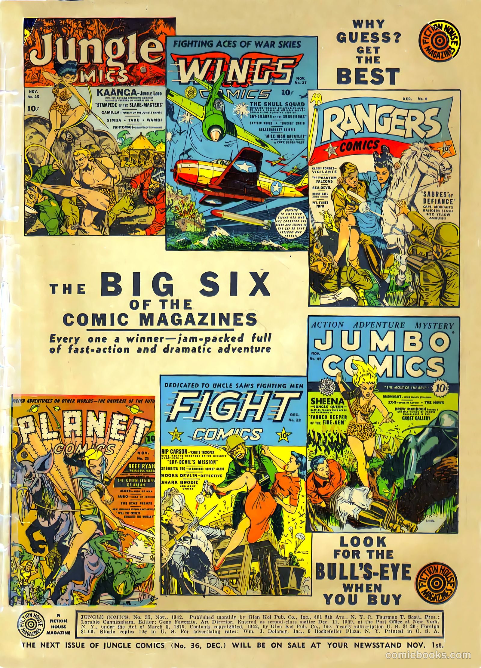 Jungle Comics #35 — page 67 of 68