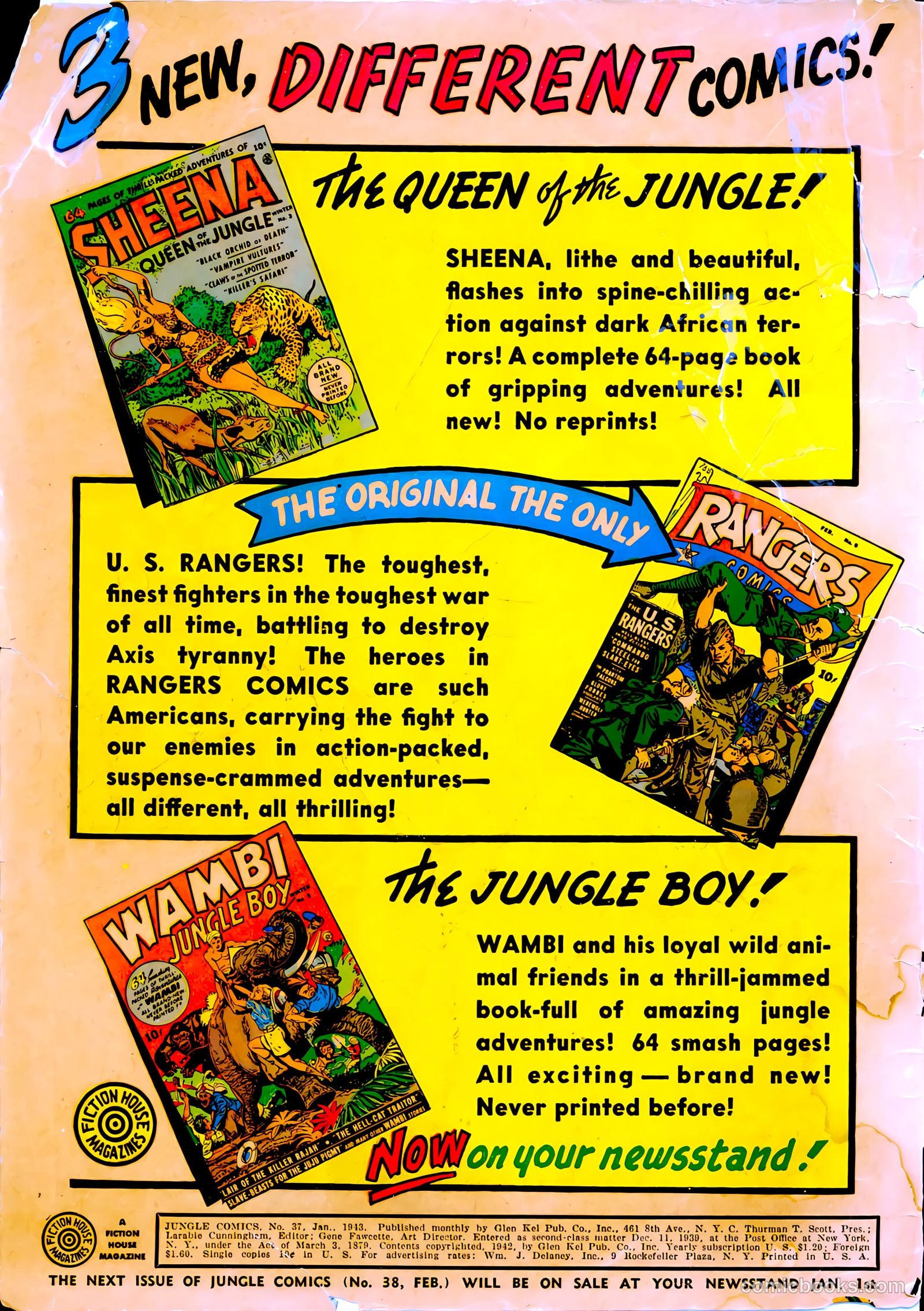 Jungle Comics #37 — page 2 of 68