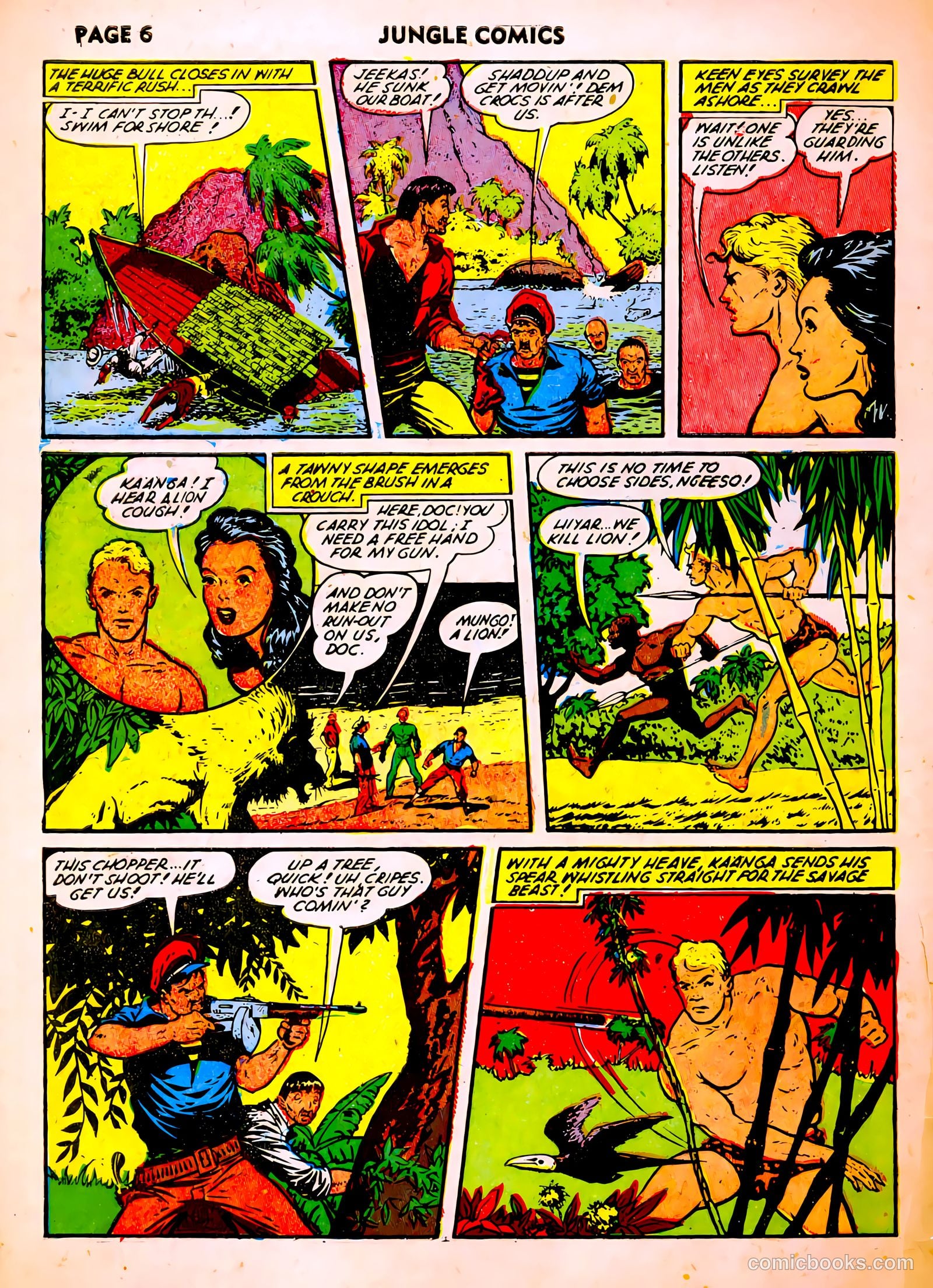 Jungle Comics #37 — page 8 of 68
