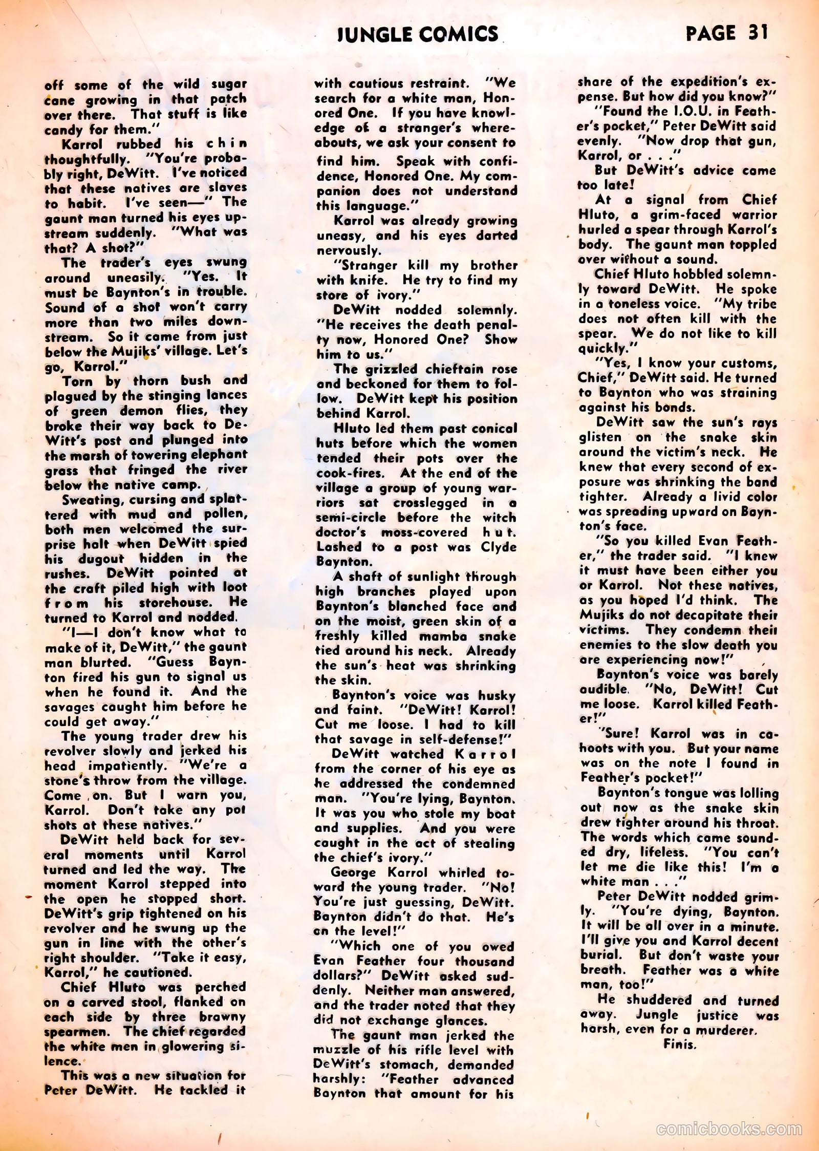 Jungle Comics #37 — page 33 of 68