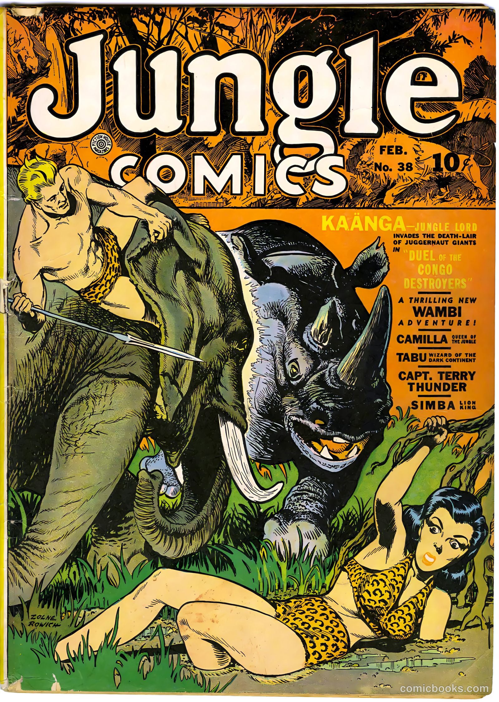 Jungle Comics #38 — page 1 of 69