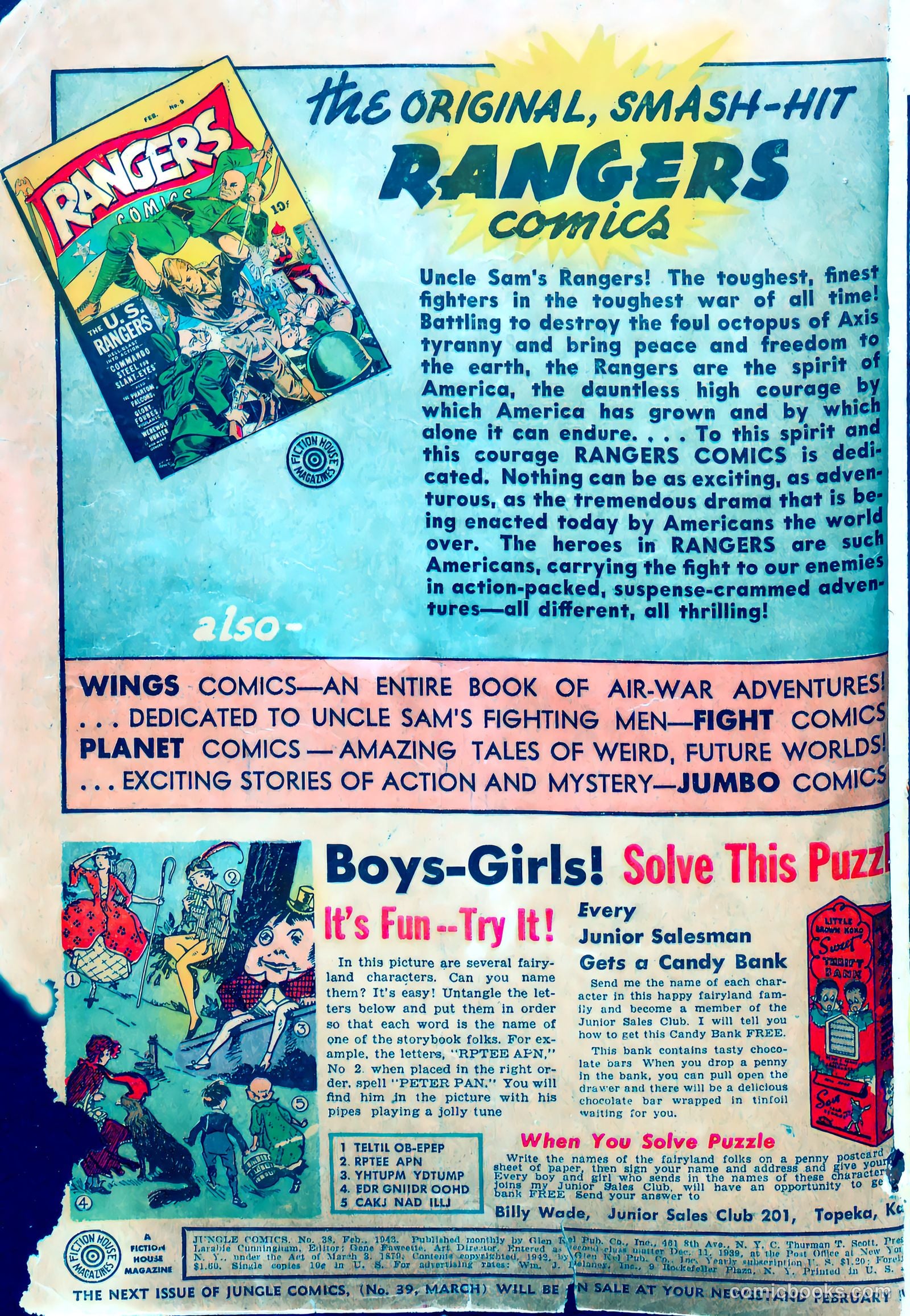 Jungle Comics #38 — page 2 of 69