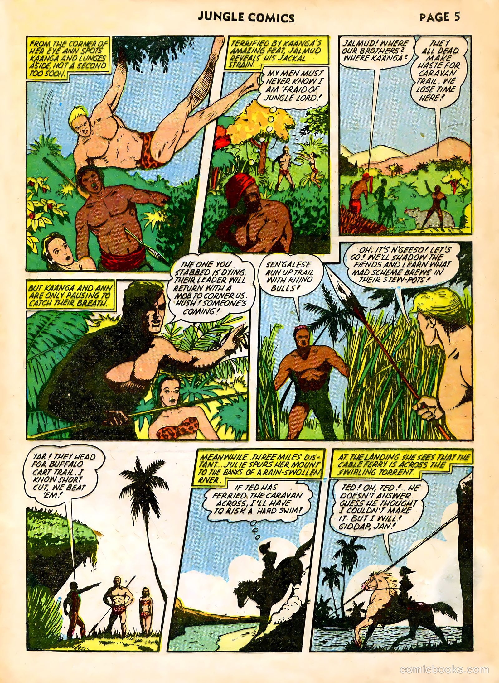 Jungle Comics #38 — page 8 of 69