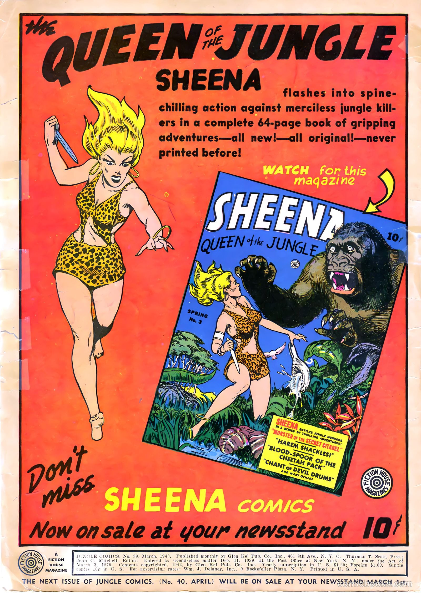 Jungle Comics #39 — page 2 of 68