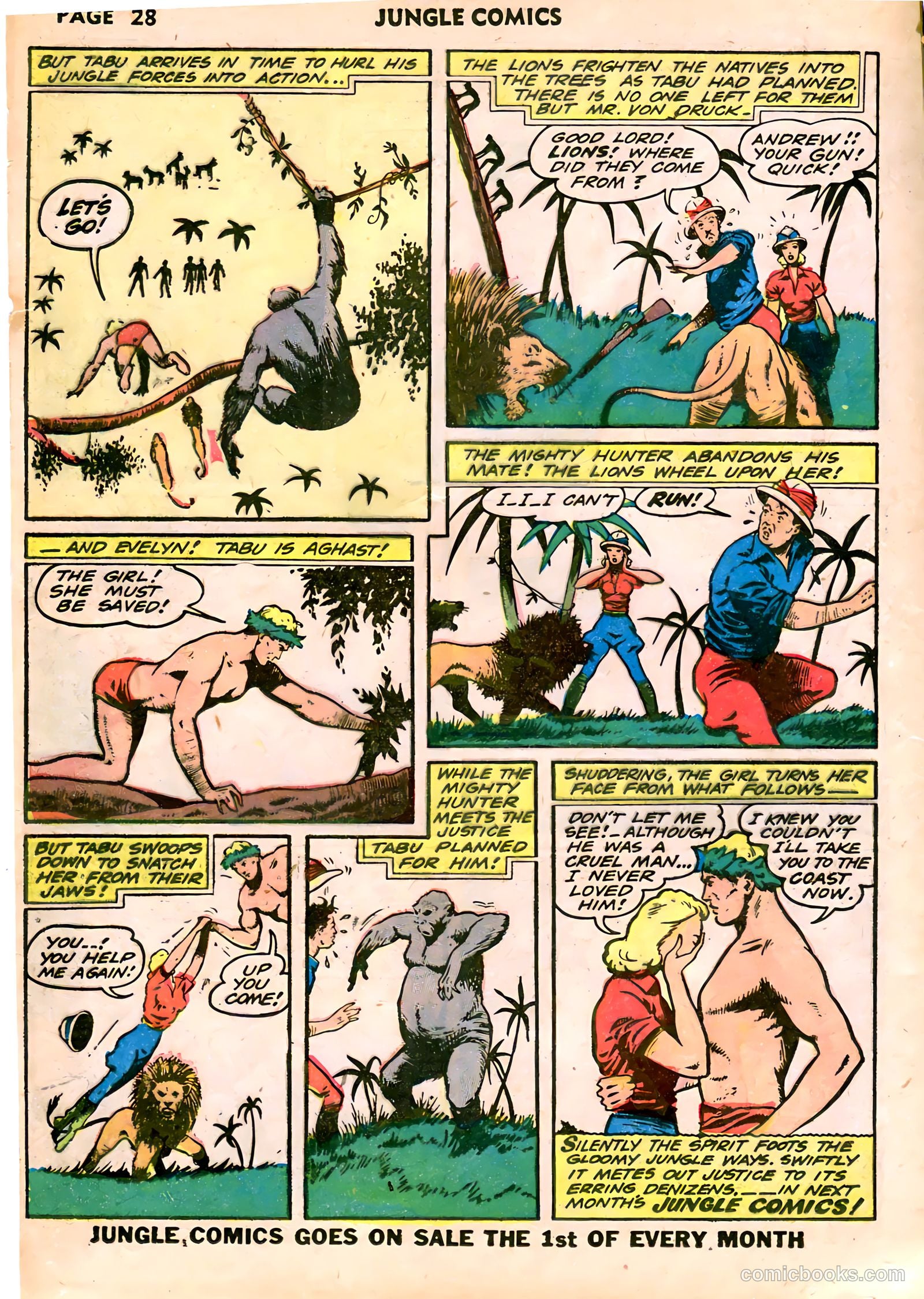 Jungle Comics #39 — page 30 of 68