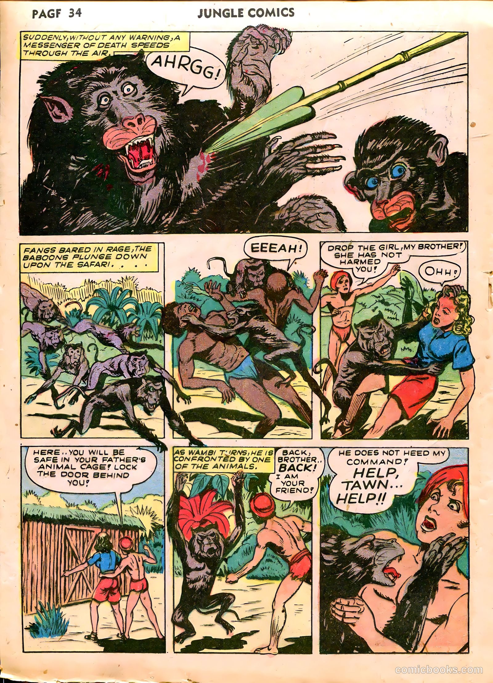 Jungle Comics #39 — page 36 of 68