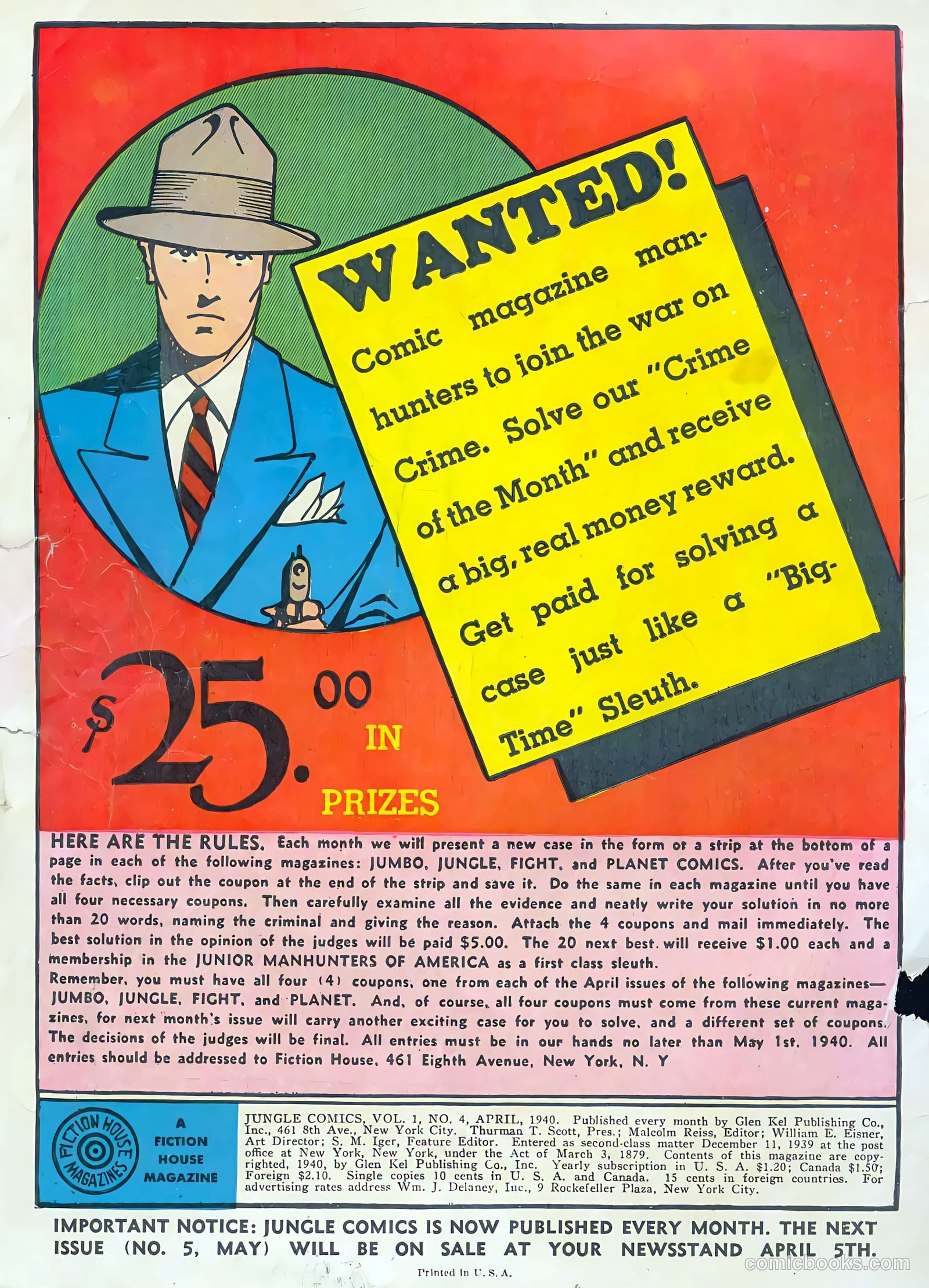 Jungle Comics #4 — page 2 of 68