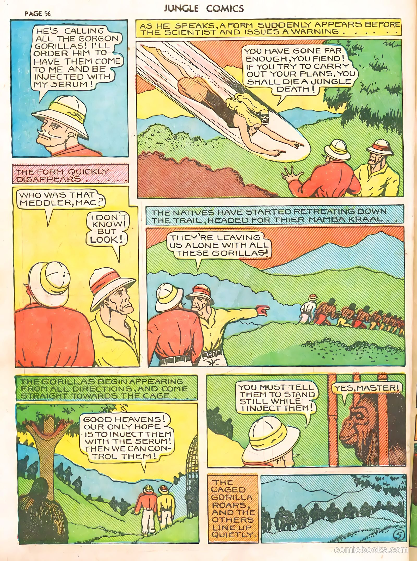 Jungle Comics #4 — page 58 of 68